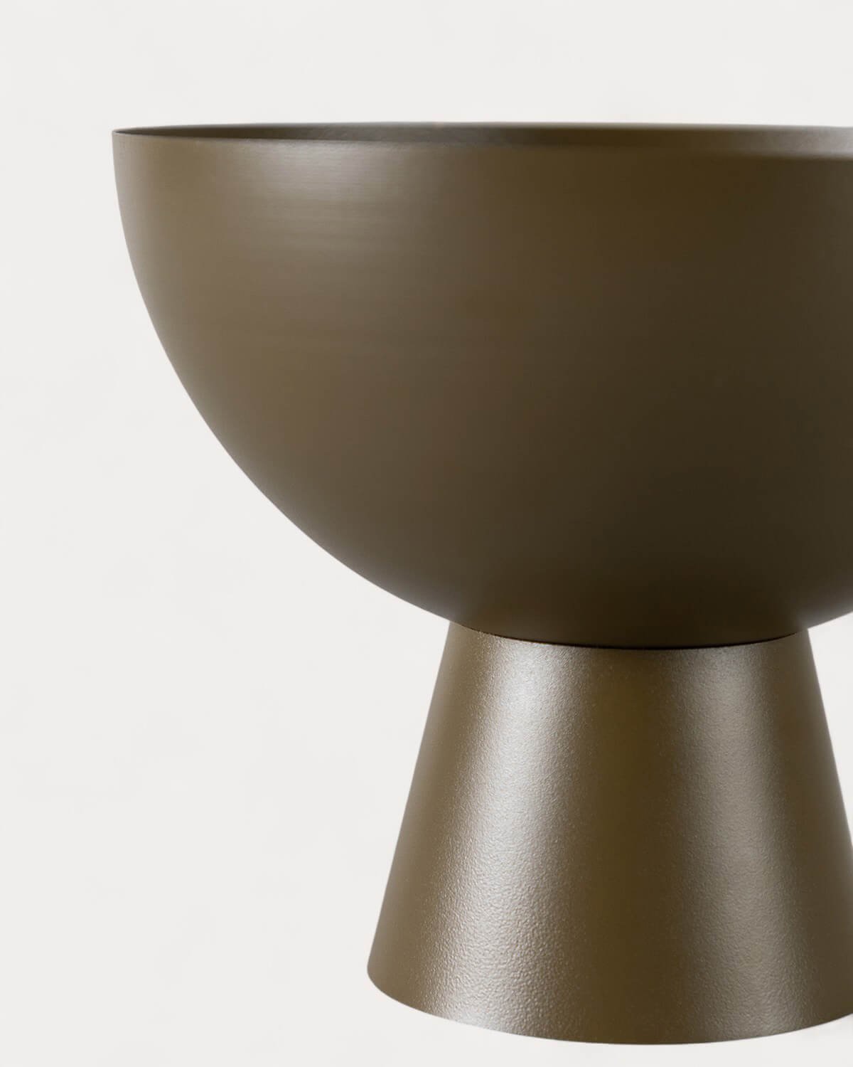 Tigela Decorativa de Metal com Base (Ø20 cm) Eladi , imagem de galeria 2