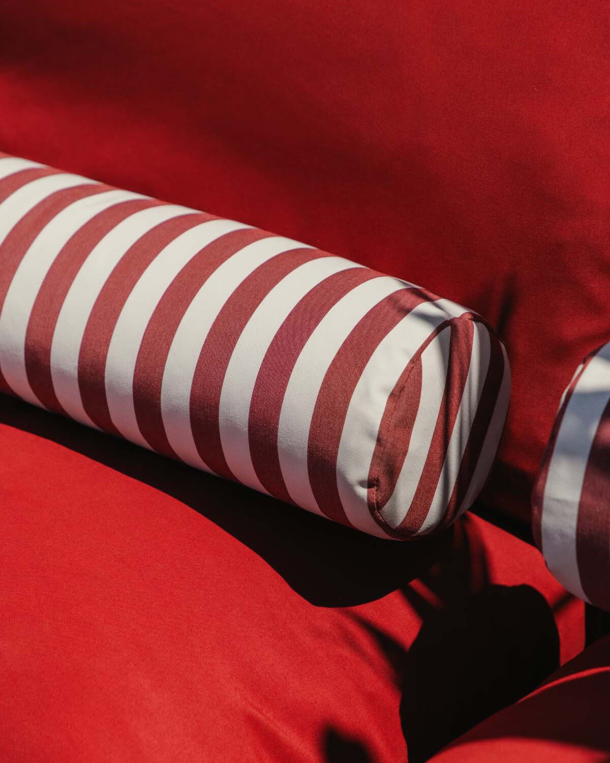 Almofada Exterior em Tecido Cilíndrico (60xØ15 cm) Carpa, imagem de galeria 2