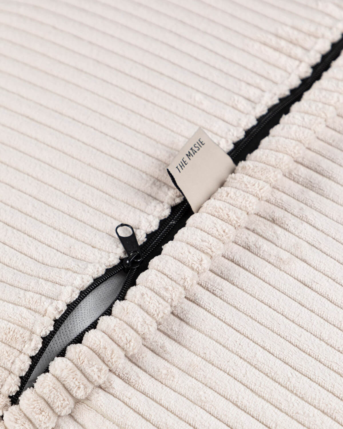 Almofada Redonda Grossa de Veludo (Ø43 cm) Raim, imagem de galeria 6