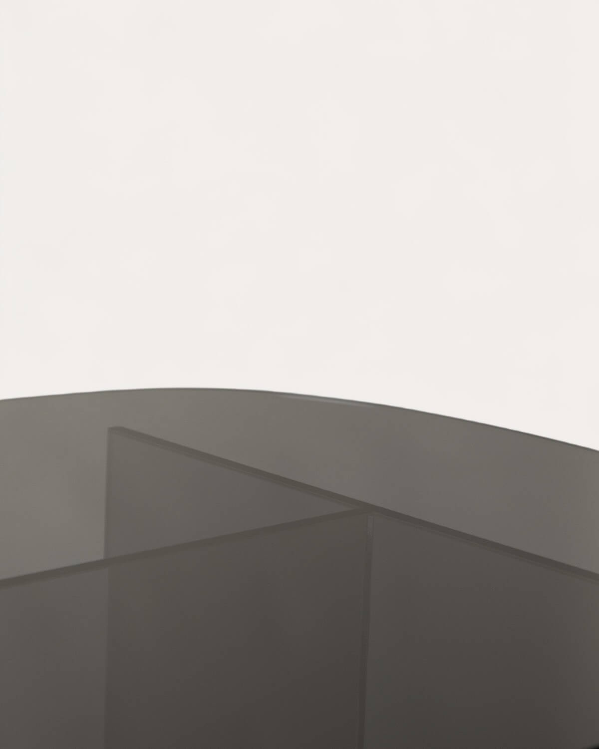 Mesa de Centro Oval em Vidro Temperado (90x60 cm) Urel, imagem de galeria 5