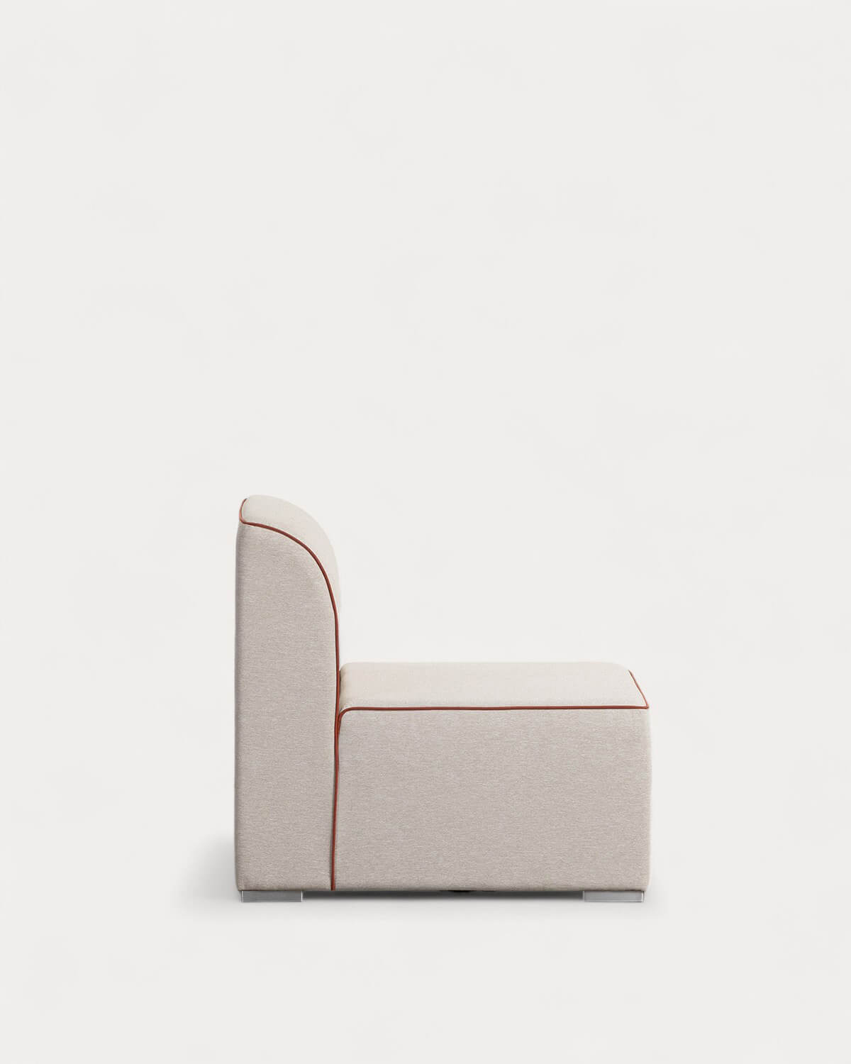 Sofá de Jardim Modular 2 Peças Sofá de 2 Lugares e Poltrona com Puff de Tecido Lagos, imagem de galeria 4