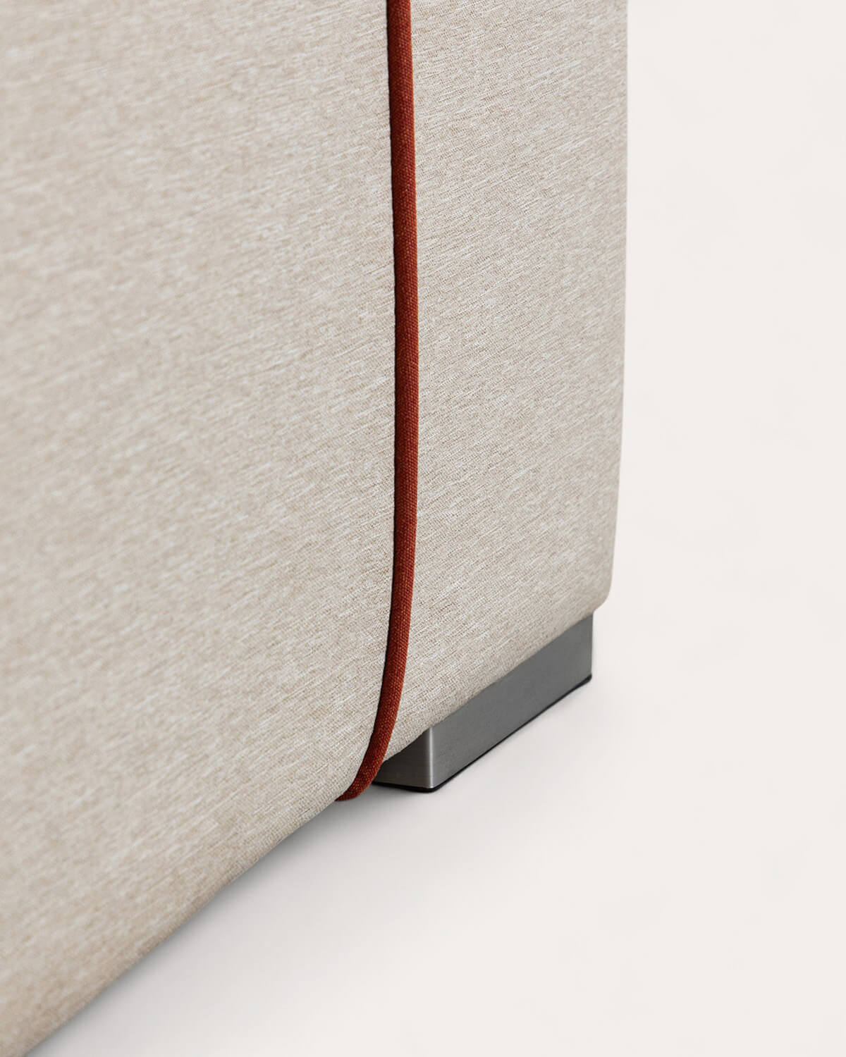 Sofá de Jardim Modular 2 Peças Sofá de 2 Lugares e Poltrona com Puff de Tecido Lagos, imagem de galeria 6