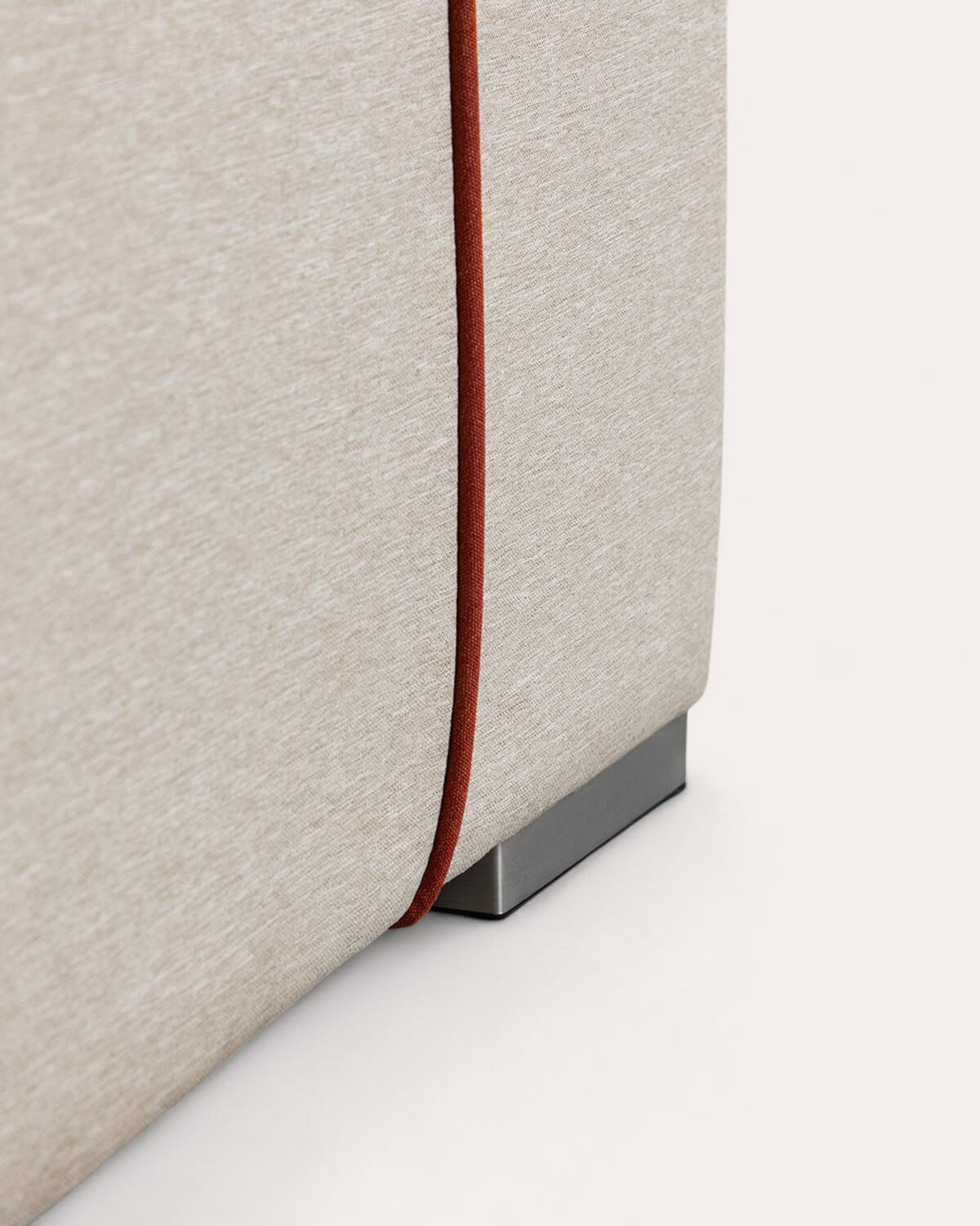 Sofá de Jardim Modular de Canto de 3 Peças com Sofá de 2 Lugares e Poltrona com Puff em Tecido Lagos, imagem de galeria 6