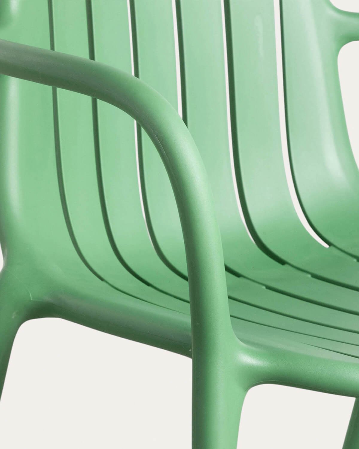 Conjunto de Mesa Retangular de Alumínio (160x90 cm) Cancun e 6 Cadeiras de Polipropileno para Área Externa Brand, imagem de galeria 4