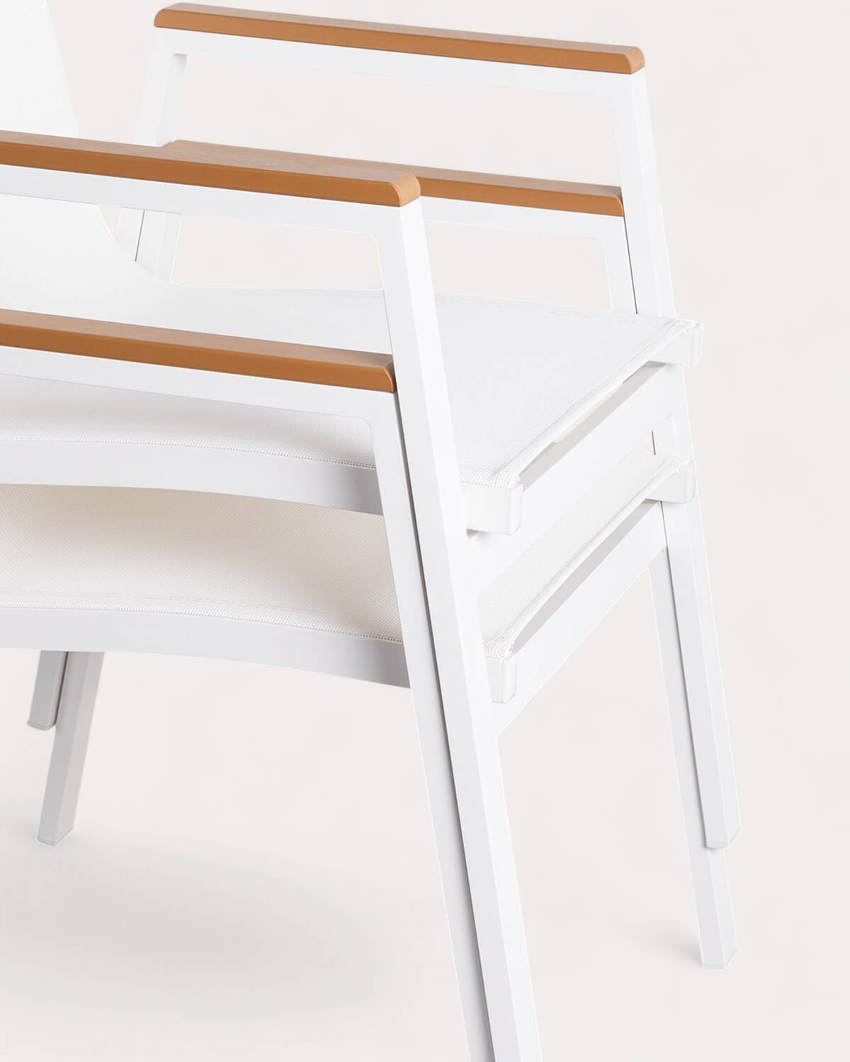 Set de Mesa de Alumínio (180x90 cm) e 4 Cadeiras para Área Externa Korce, imagem de galeria 5