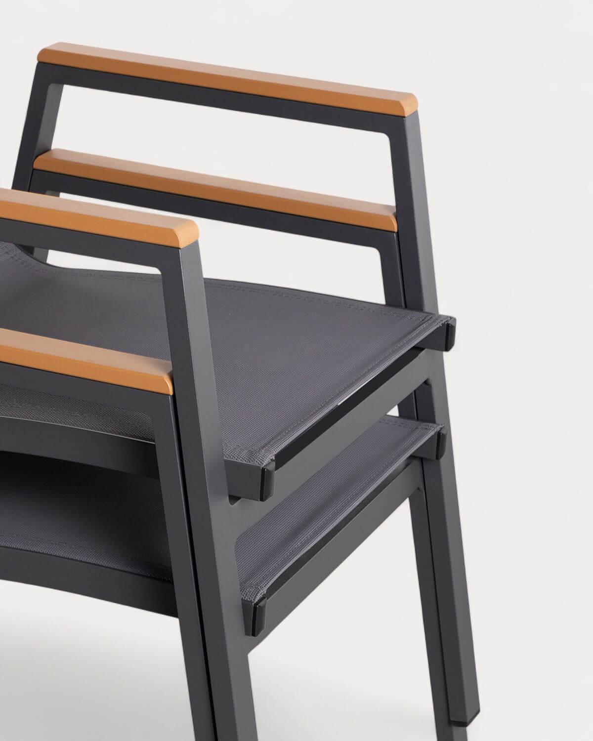 Set de Mesa de Alumínio (180x90 cm) e 4 Cadeiras para Área Externa Korce, imagem de galeria 8