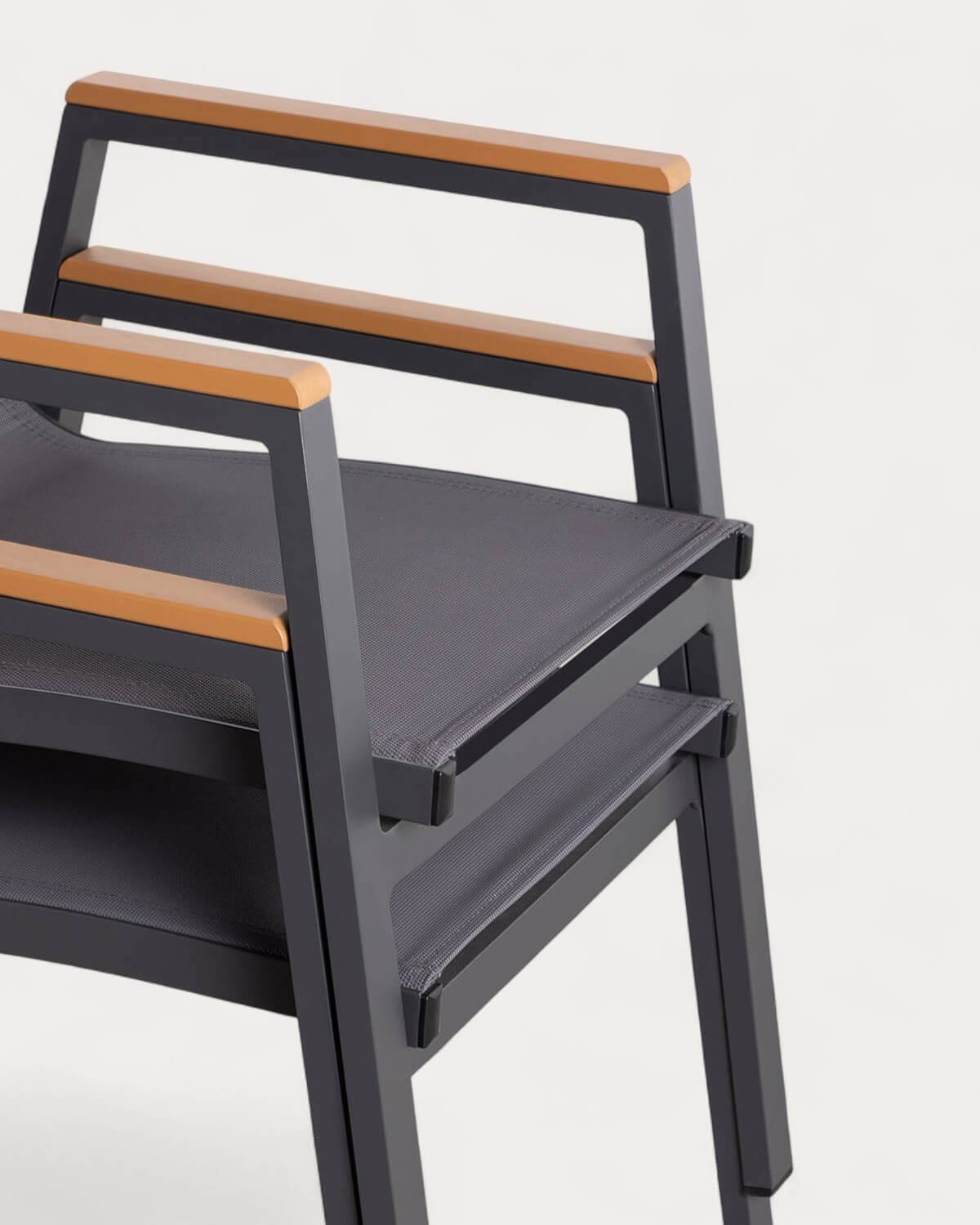 Conjunto de Mesa em Alumínio (180x90 cm) e 6 Cadeiras de Exterior Korce , imagem de galeria 7