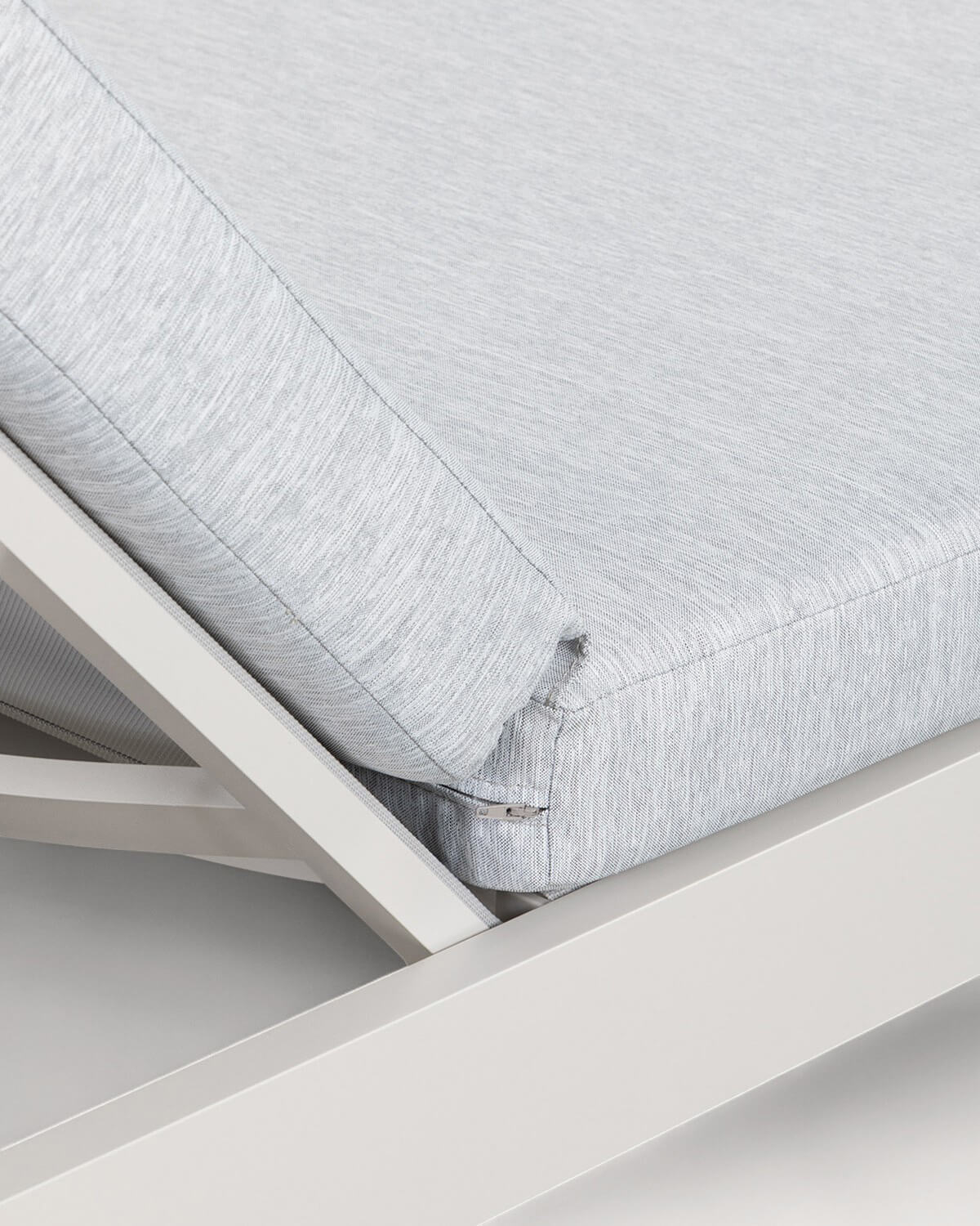 Espreguiçadeira Reclinável de Alumínio com Almofada de Tecido New Kreta, imagem de galeria 4