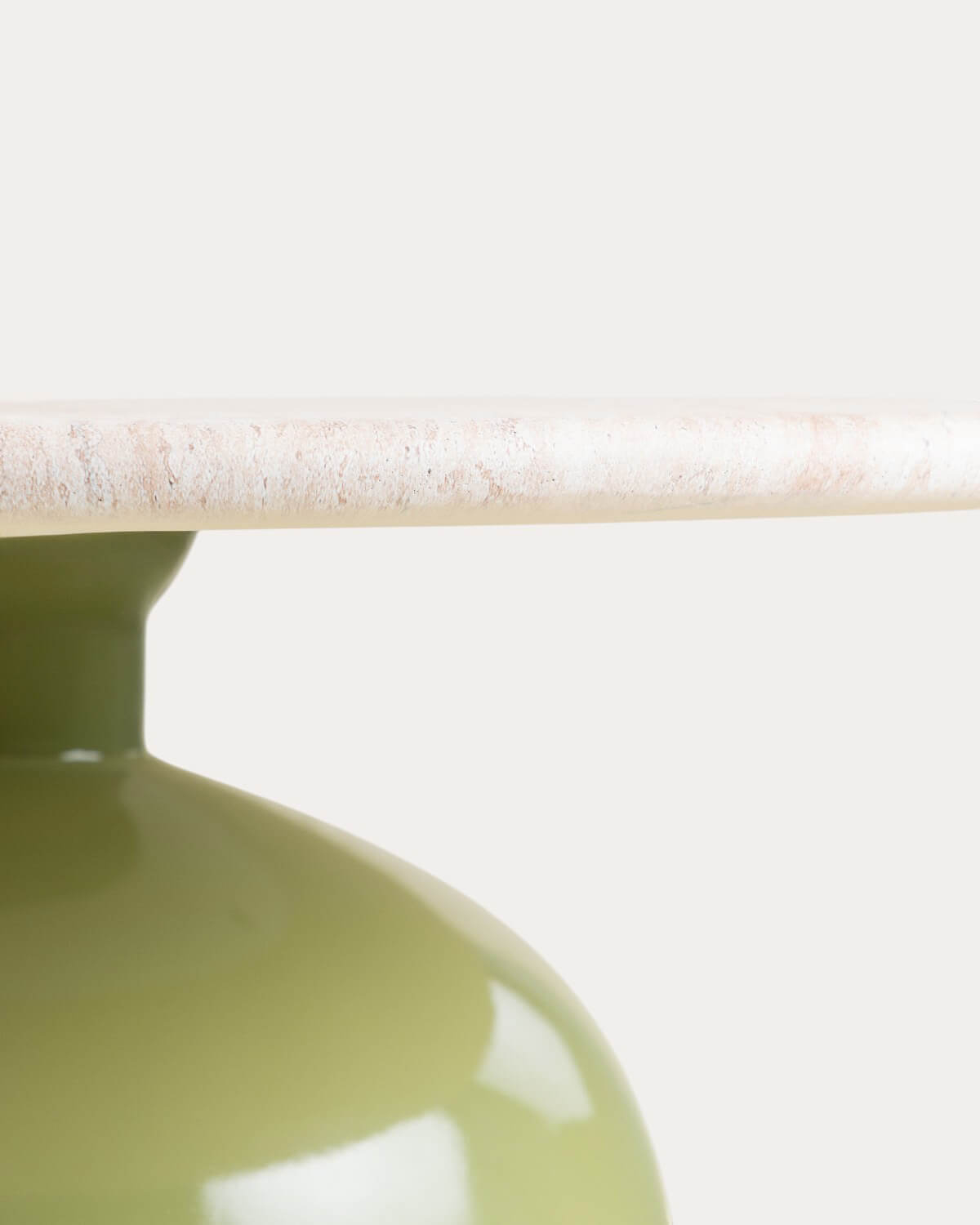 Mesa de Comedor Redonda de Cemento (Ø100 cm) Uxue, imagem de galeria 4