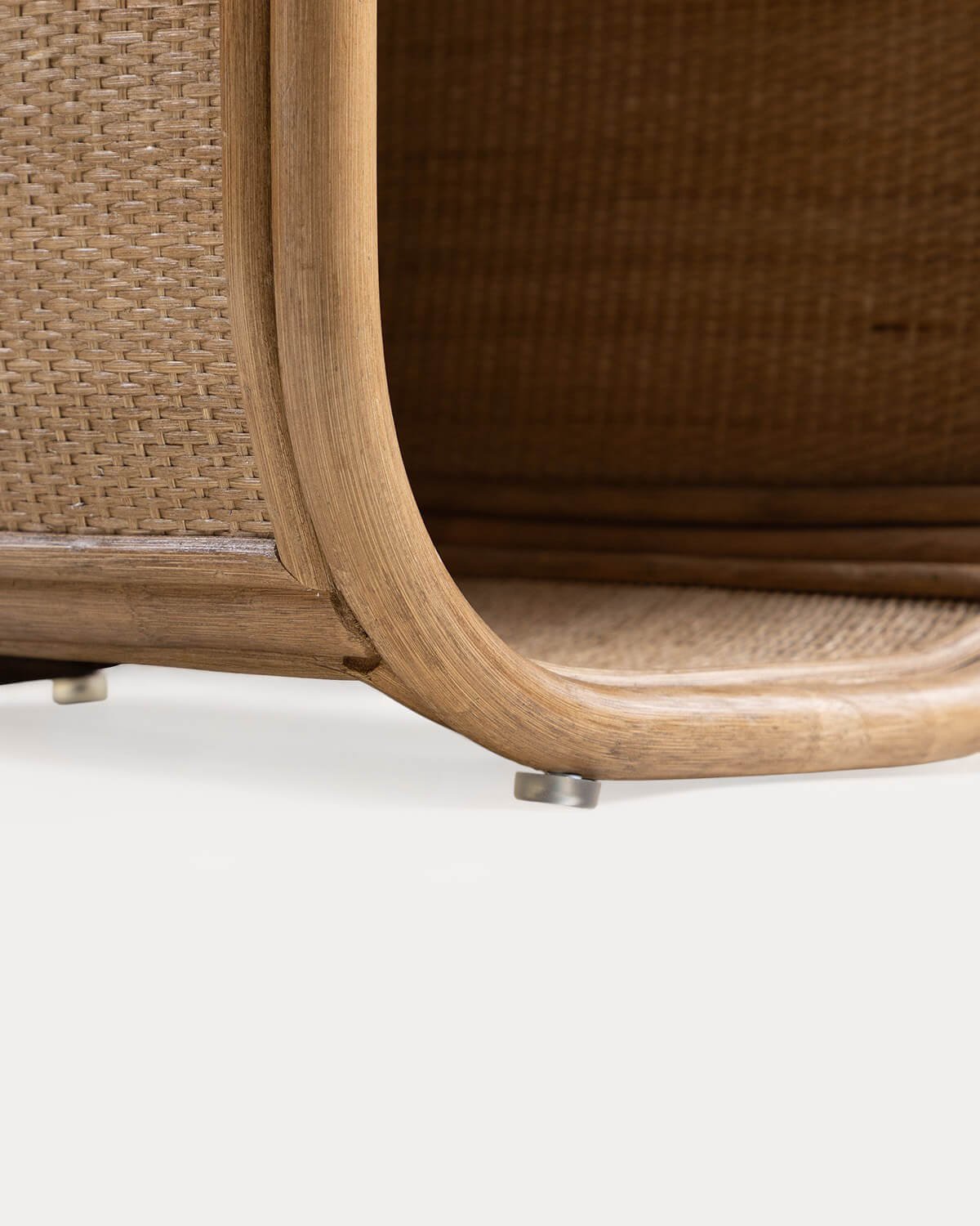 Mesa de Cabeceira em Rattan Natural com Gaveta (41x41 cm) Maisie, imagem de galeria 6