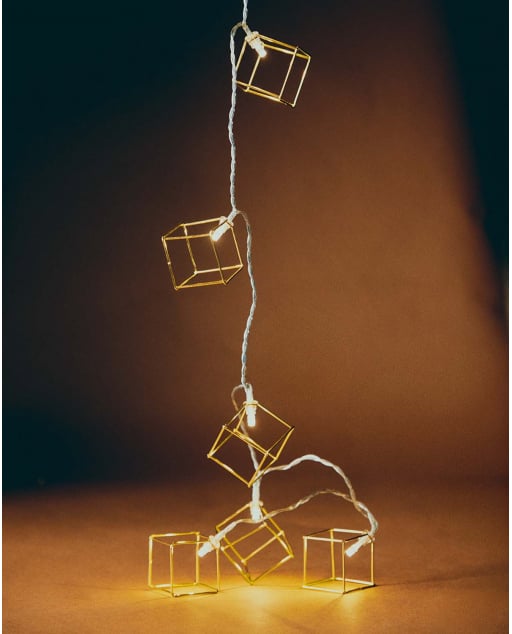 Grinalda Decorativa LED Cubik