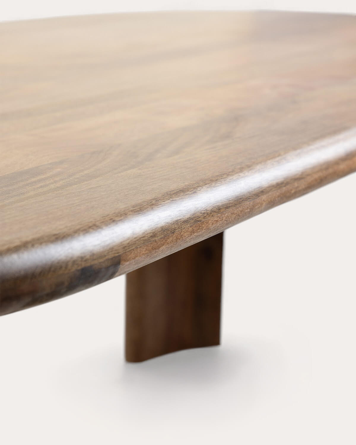 Mesa de Jantar Oval em Madeira de Manga (300x110 cm) Leno, imagem de galeria 6