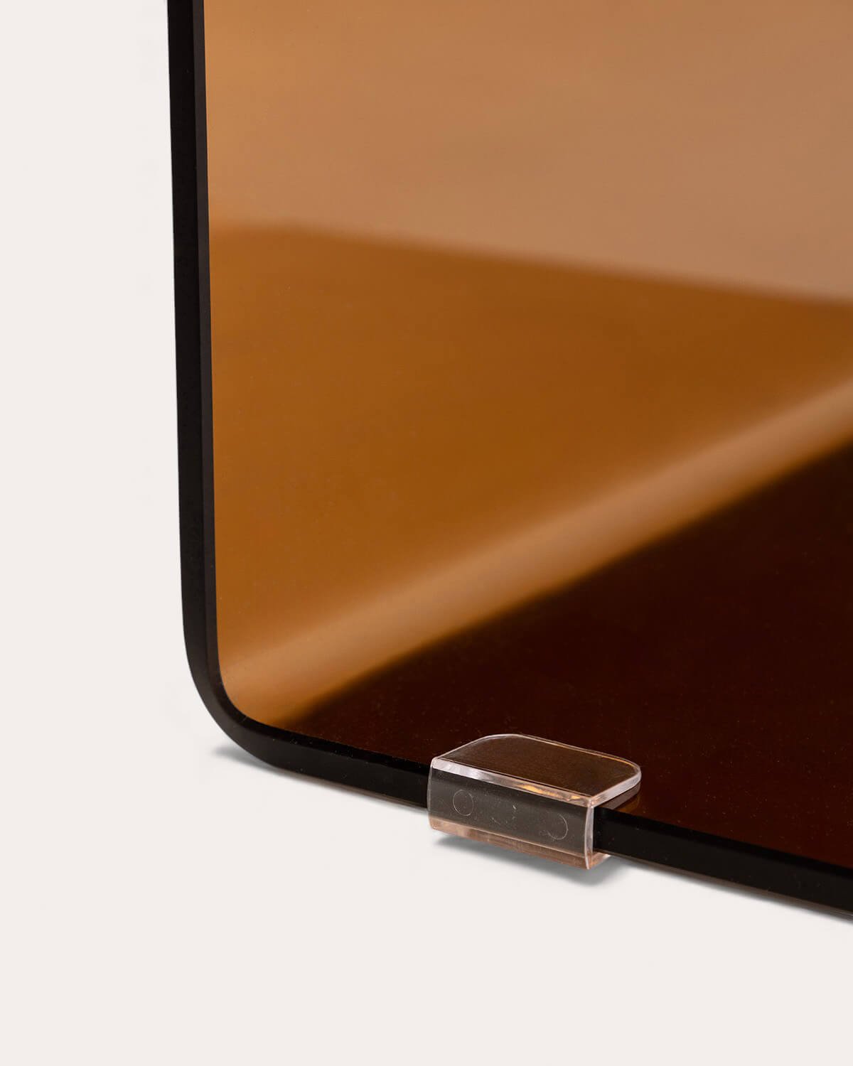 Mesa Auxiliar Quadrada em Vidro (42x38 cm) Erox , imagem de galeria 6