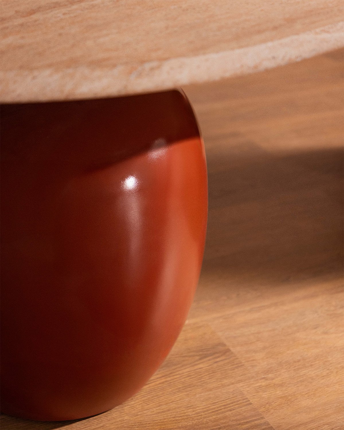 Mesa de Jantar Oval de Cimento (244x110 cm) Uxue, imagem de galeria 3