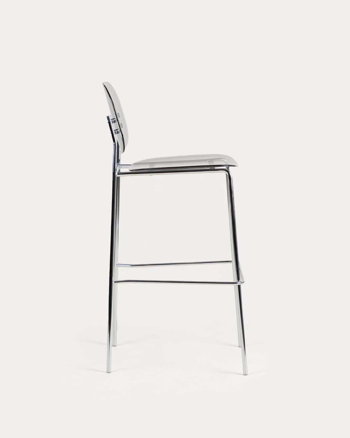 Taburete Alto de Polietileno e Metal (77 cm) Pinha, imagem de galeria 2