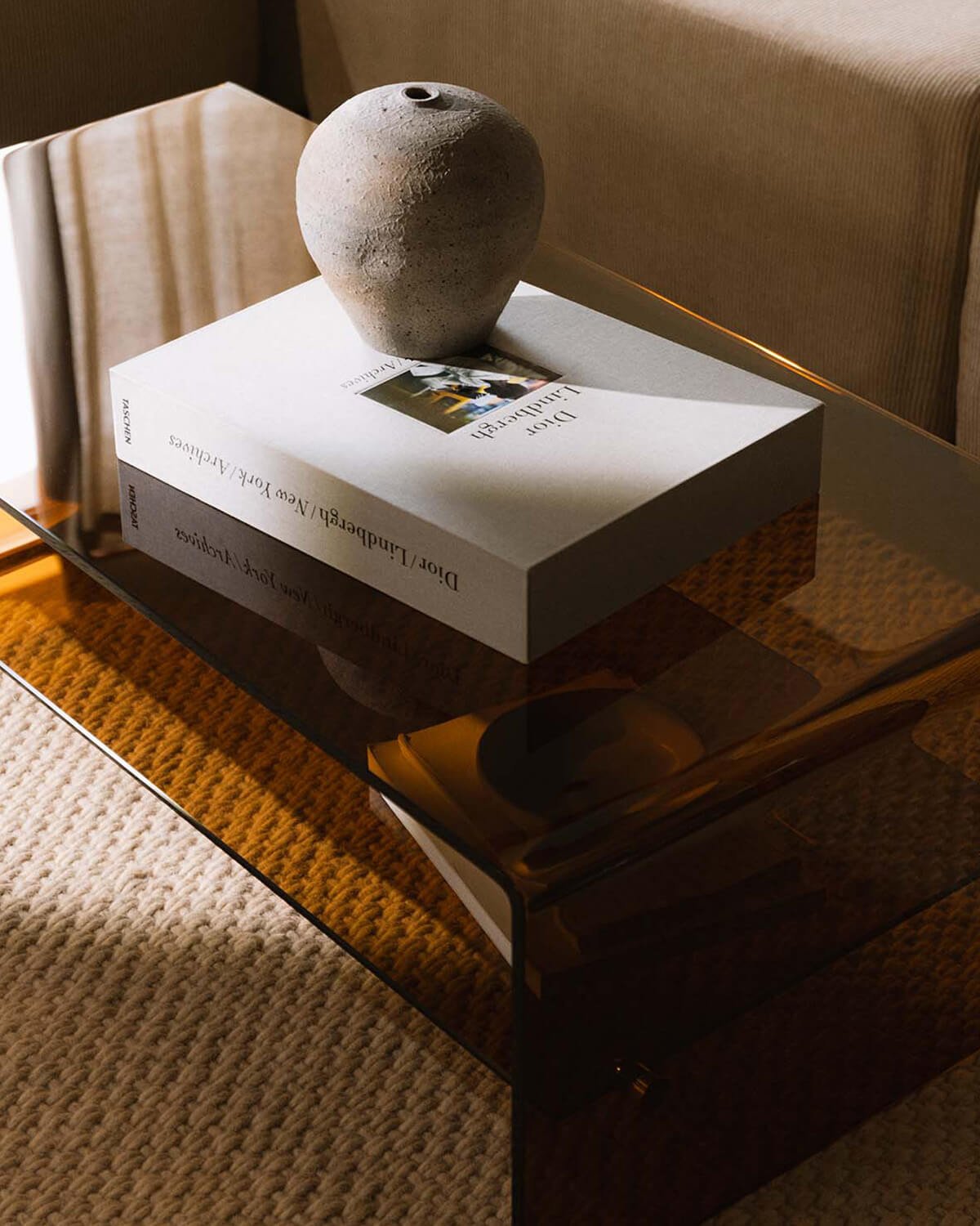 Mesa de Centro Retangular em Vidro Temperado (110,5 x 55,5 cm) Endil, imagem de galeria 3