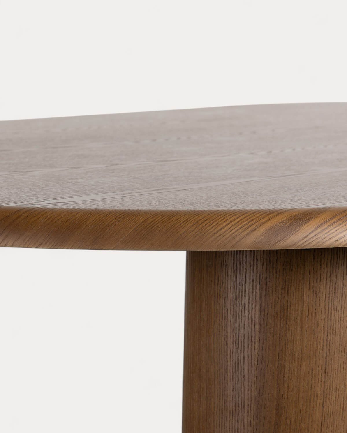 Conjunto de Mesa de Jantar Oval (180x100 cm) Alhie e 4 Cadeiras de Jantar de Madeira Laly, imagem de galeria 4