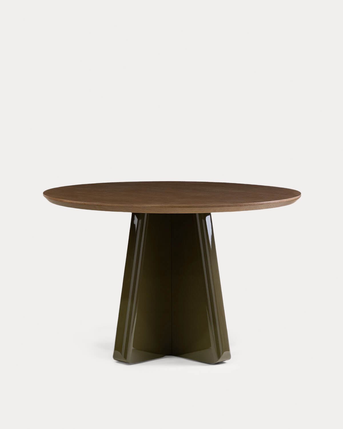 Mesa de Jantar Redonda de Madeira (Ø120 cm) Roxenna, imagem de galeria 1