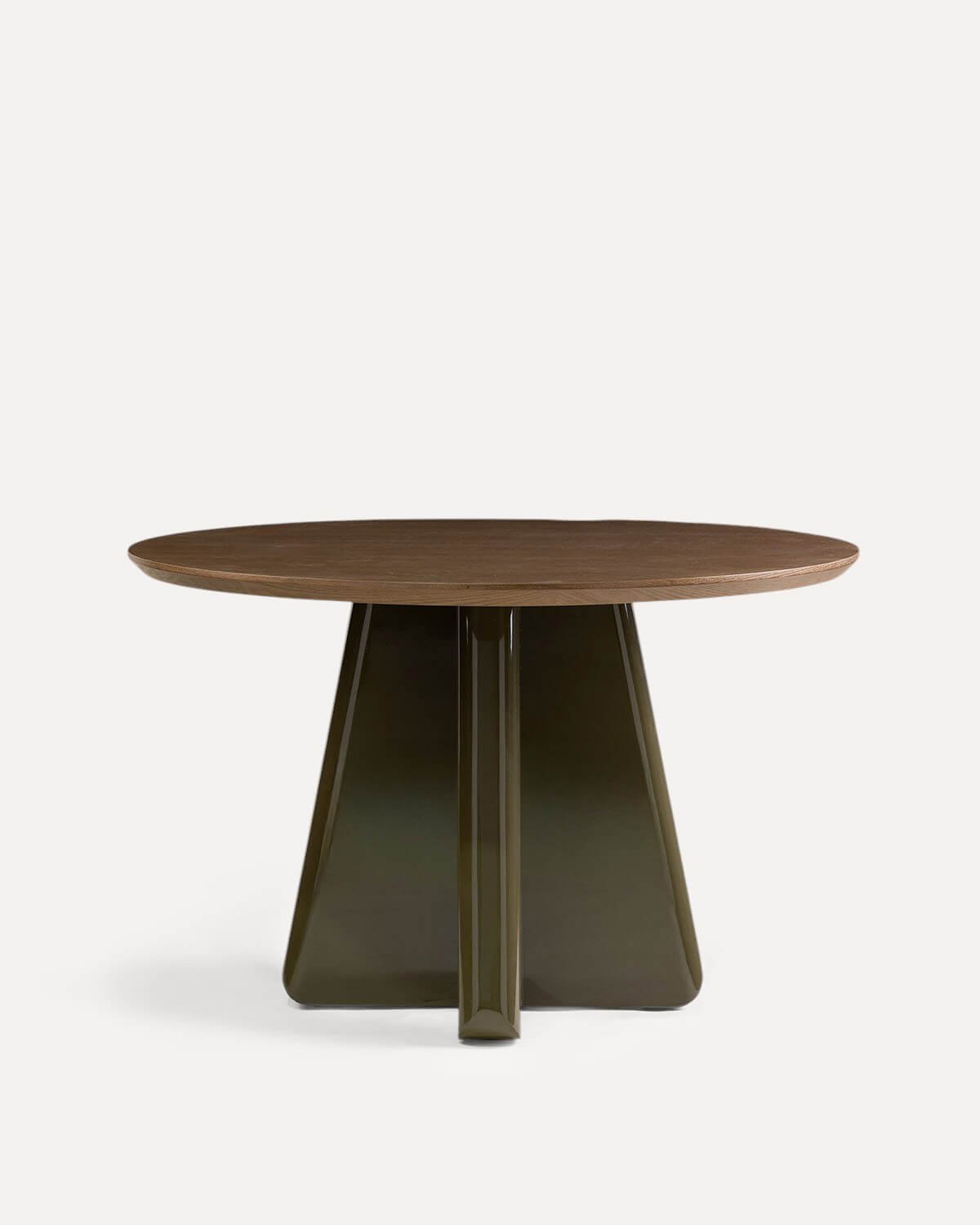 Mesa de Jantar Redonda de Madeira (Ø120 cm) Roxenna, imagem de galeria 4