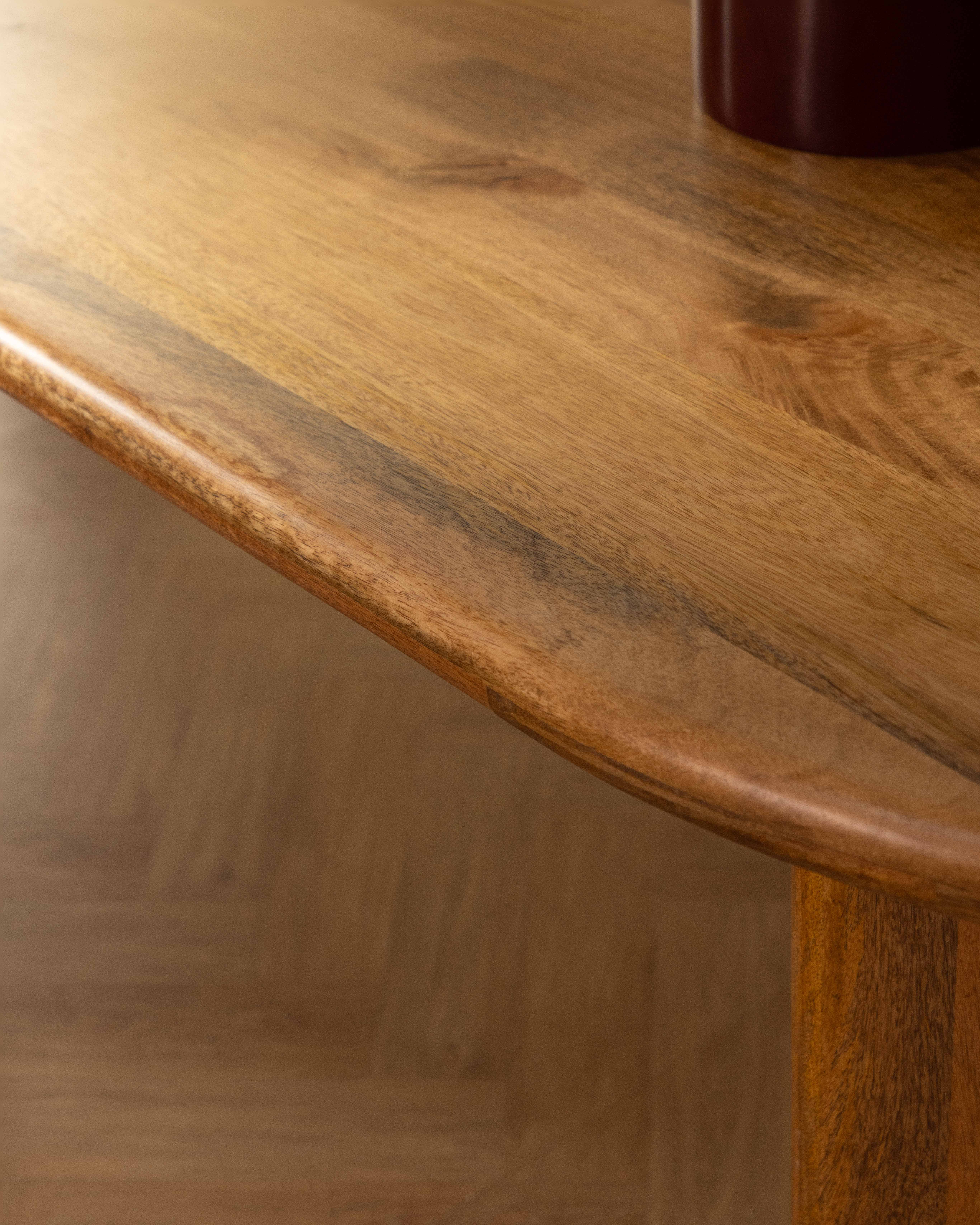 Mesa de Jantar Oval em Madeira de Manga (300x110 cm) Leno, imagem de galeria 6