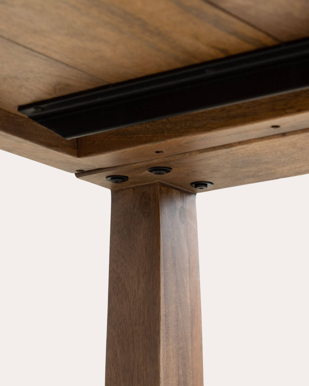 Mesa de Jantar Retangular em Madeira de Mangueira (200x100 cm) Brody, imagem de galeria 5