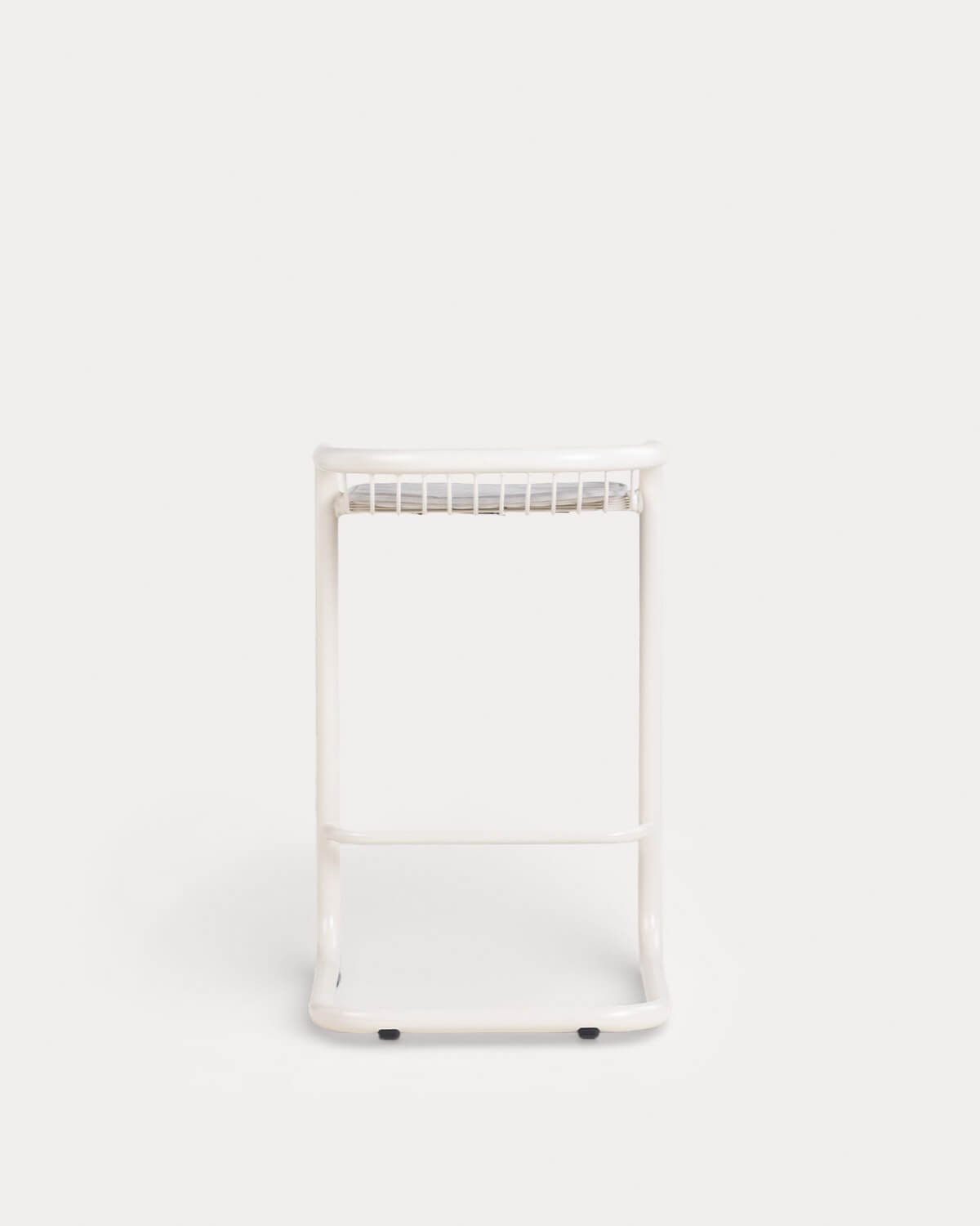 Pack 4 Banquetas Altas de Metal para Exterior (67 cm) Biaritz, imagem de galeria 3