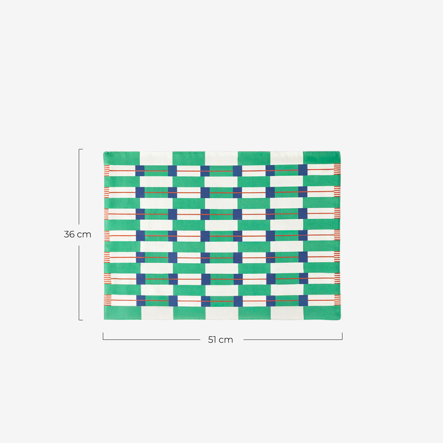 Base de Algodón (51x36 cm) Mely, Medidas