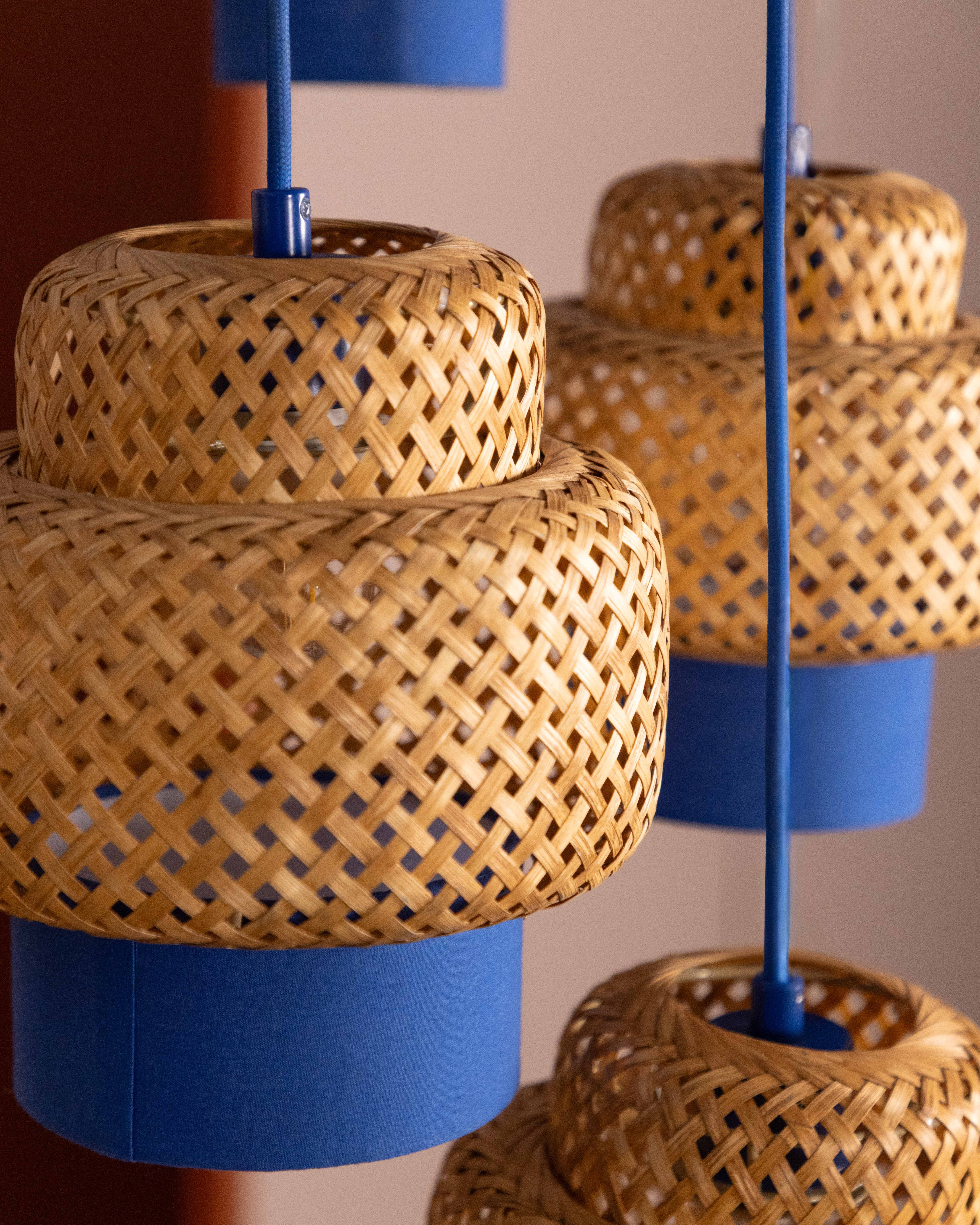 Luminária de Teto em Bambu e Metal Mirenis, imagem de galeria 3