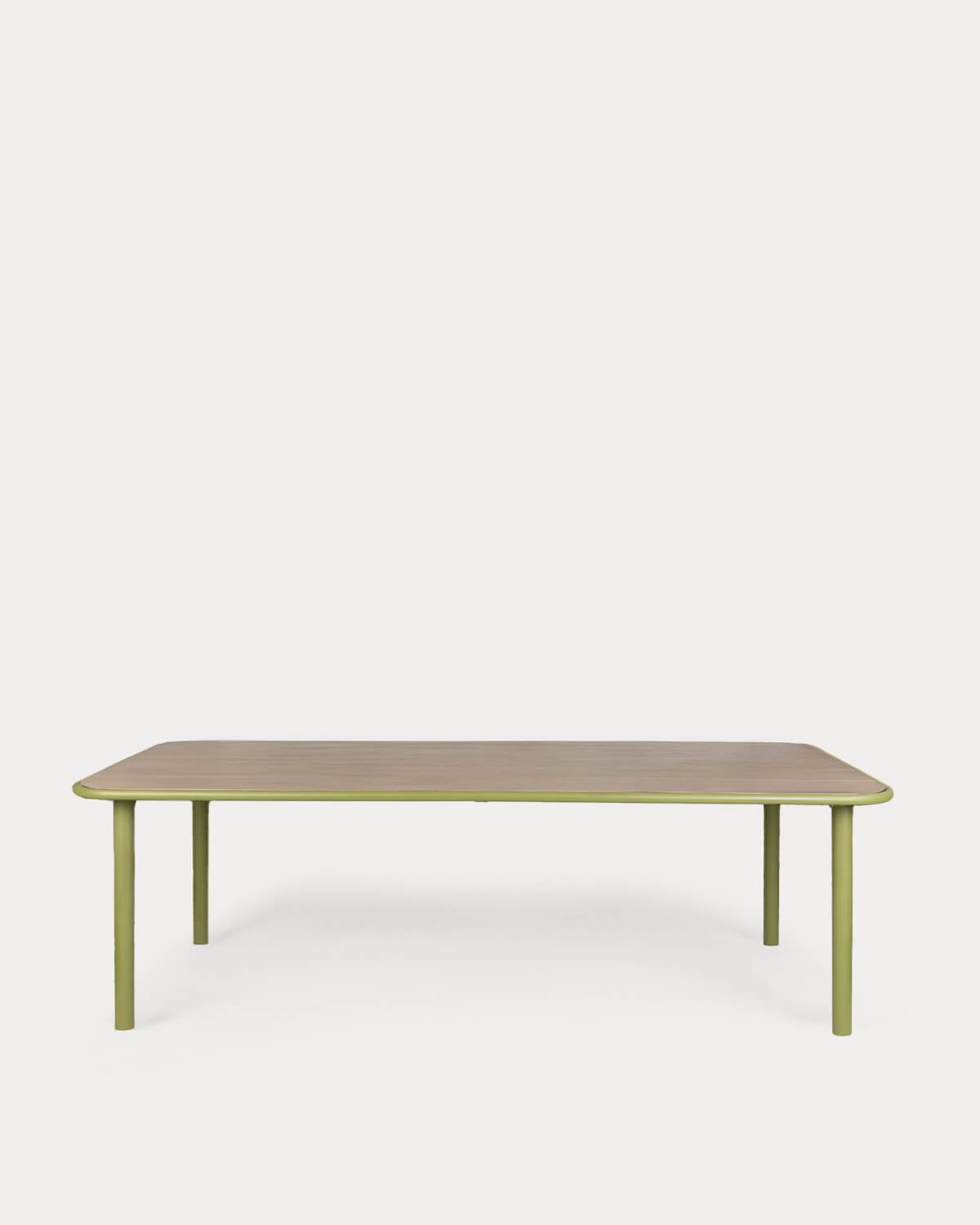 Mesa Retangular para Exterior em Madeira de Acácia e Metal (240x110 cm) Caitlyn, imagem de galeria 3