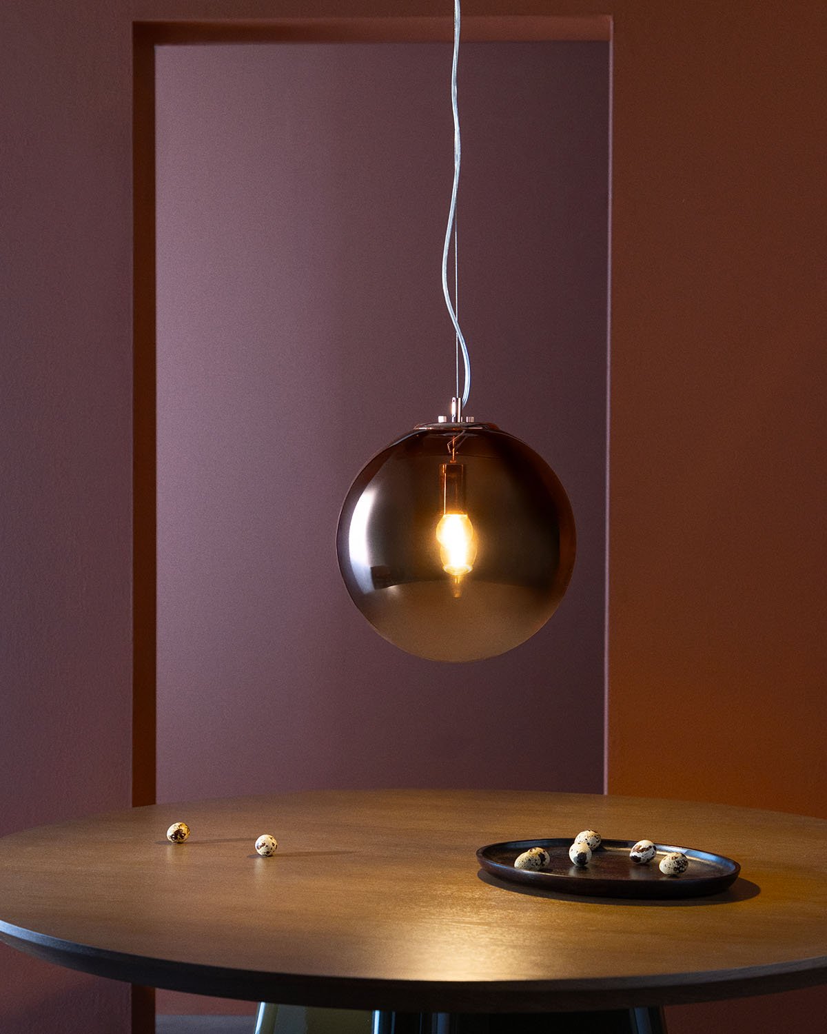 Candeeiro de Teto Cristal (Ø30 cm) Hita , imagem de galeria 2