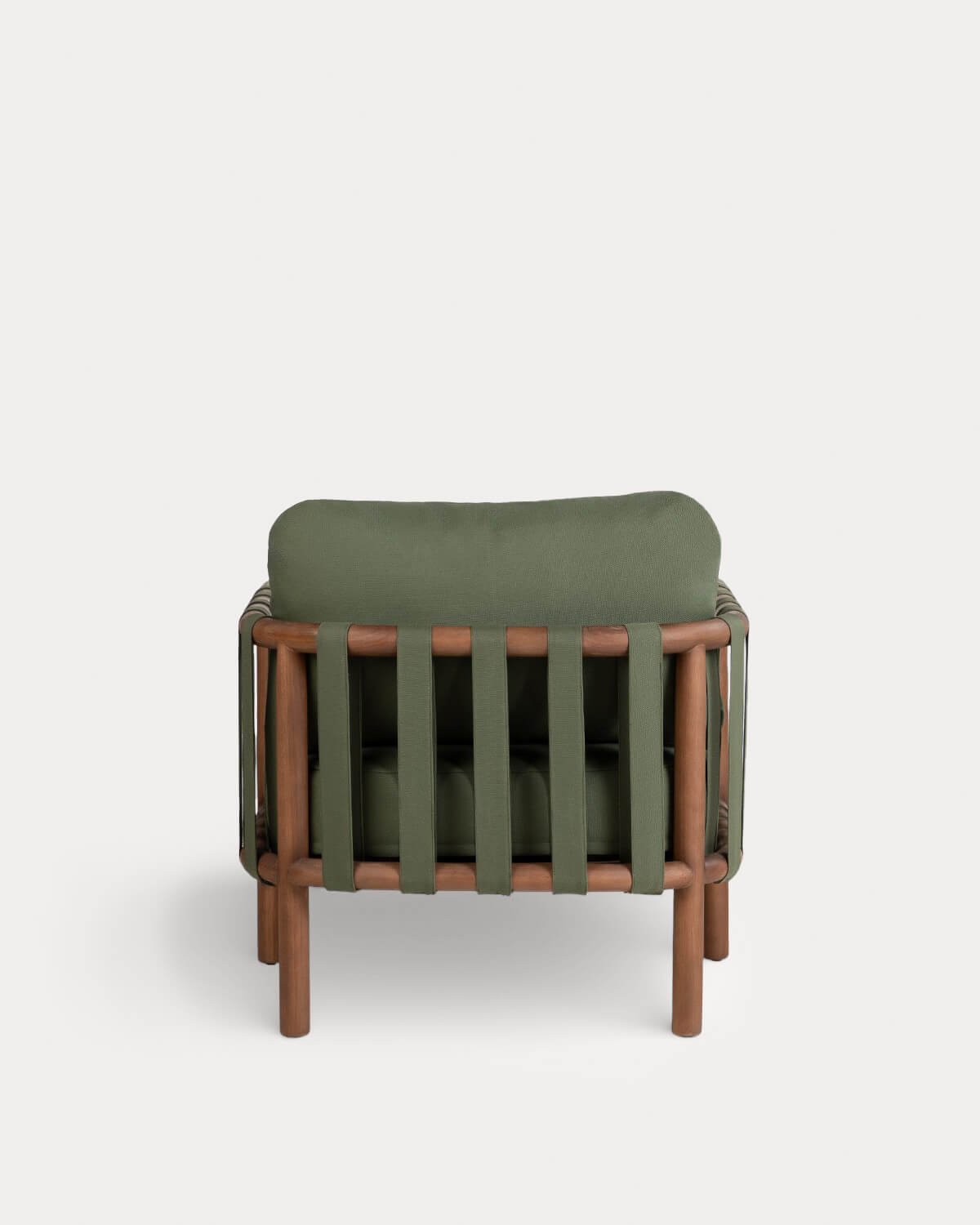 Pack 2 Poltronas de Jardim em Madeira de Eucalipto e Tecido Edvard, imagem de galeria 3