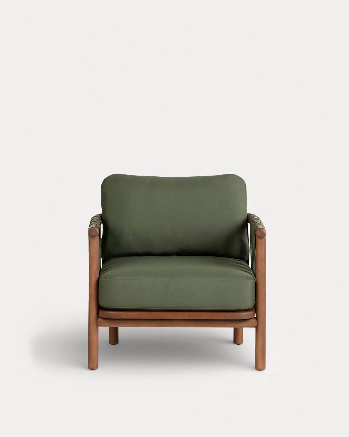 Pack 2 Poltronas de Jardim em Madeira de Eucalipto e Tecido Edvard, imagem de galeria 6