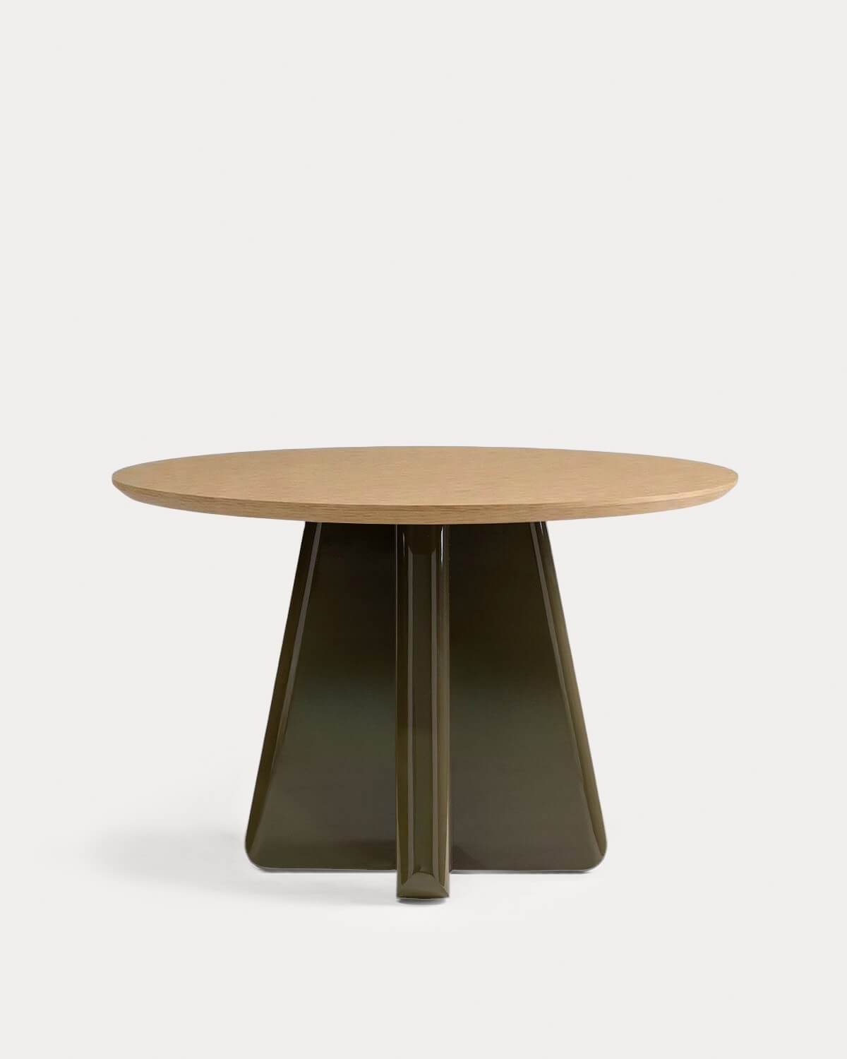 Mesa de Jantar Redonda de Madeira (Ø120 cm) Roxenna, imagem de galeria 3