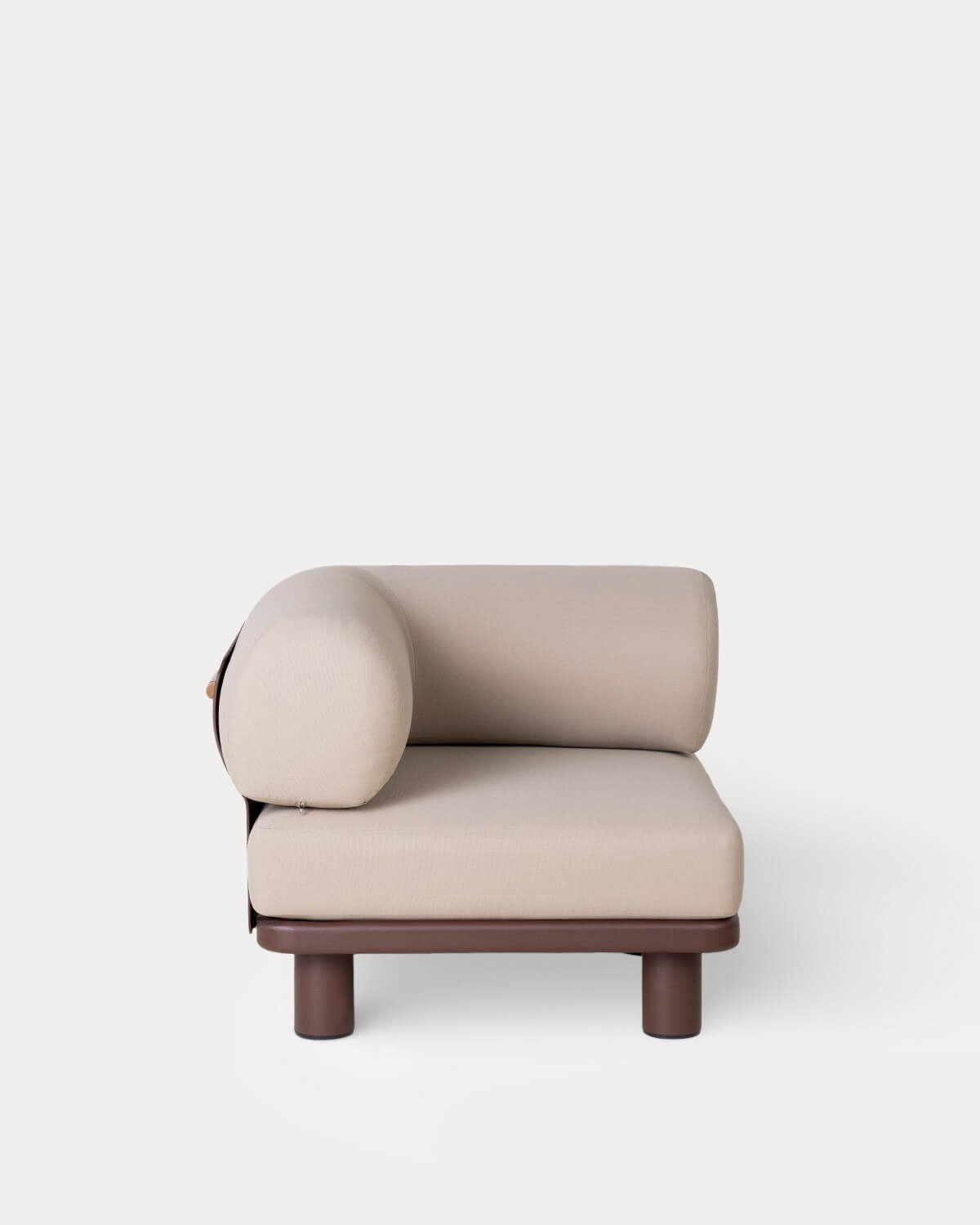 Módulo de Canto em Alumínio e Tecido para Sofá Modular de Jardim Lantana, imagem de galeria 1