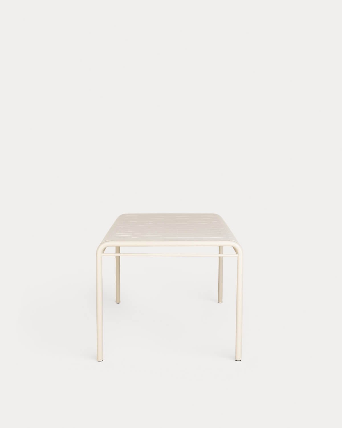 Mesa Retangular para Exterior em Metal e Polipropileno (153x90 cm) Baztan, imagem de galeria 2