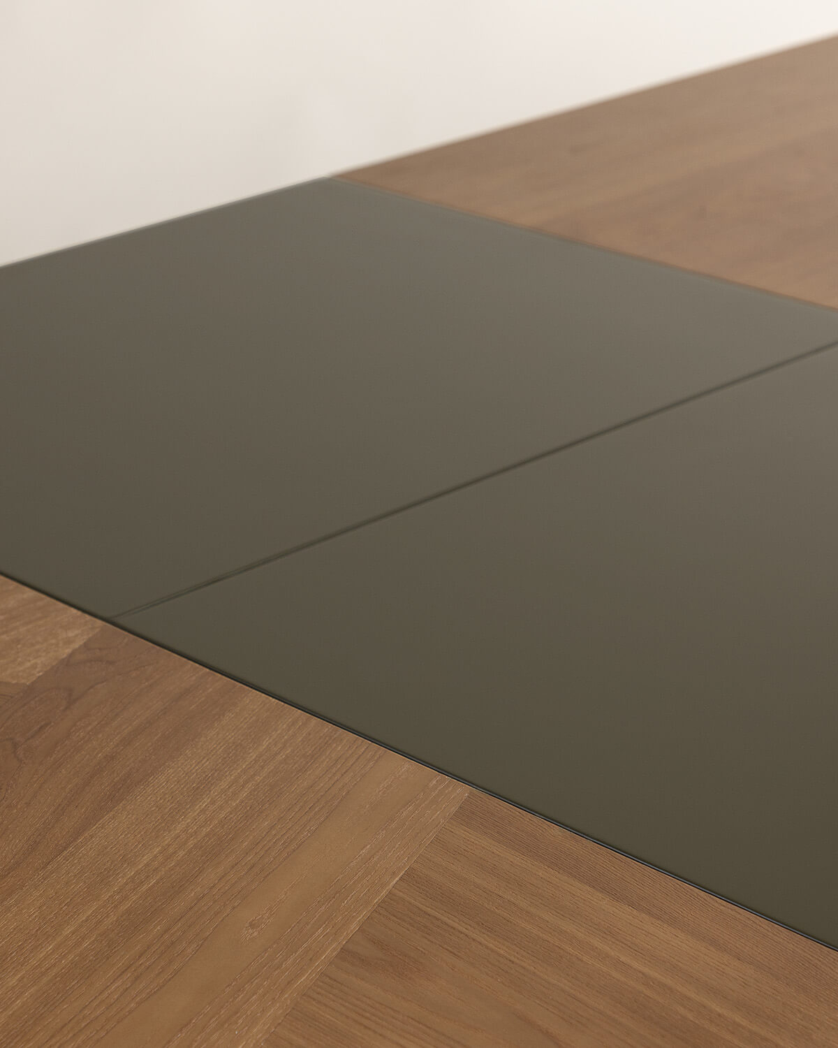 Mesa de Jantar Retangular Extensível em Madeira e Metal (180-240x100 cm) Bilal, imagem de galeria 7