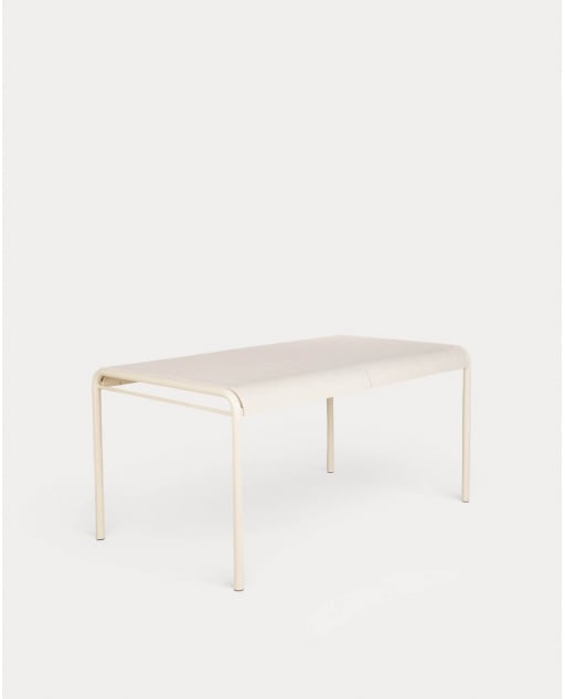 Mesa de Jantar Retangular em Metal e Polipropileno (155x90 cm) Baztan