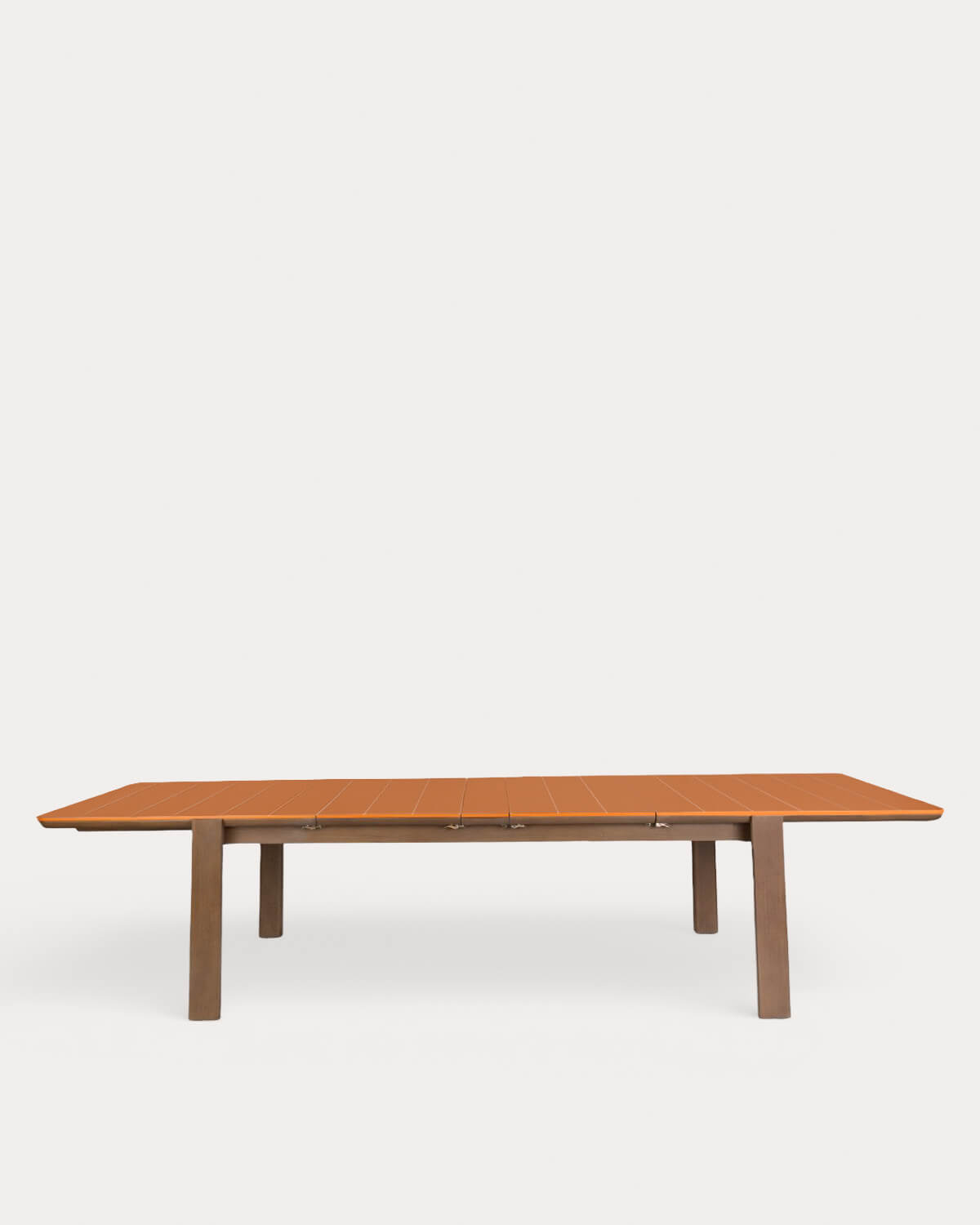 Mesa Retangular Extensível para Exterior em Cimento e Madeira de Acácia (225-330x100 cm) Ubel, imagem de galeria 4