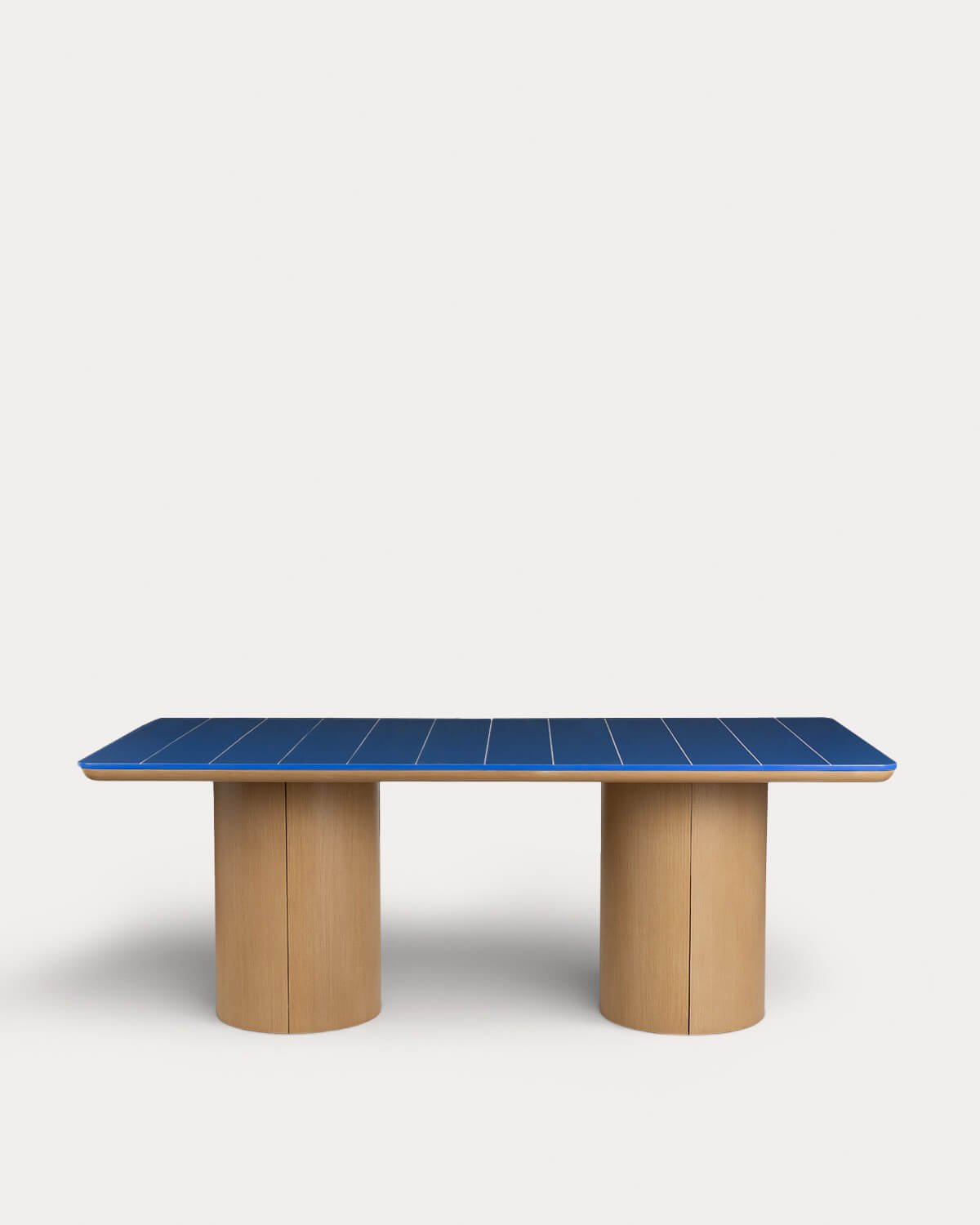 Mesa de Jantar Retangular em Cimento e Madeira de Acácia (200x105 cm) Pepe, imagem de galeria 4