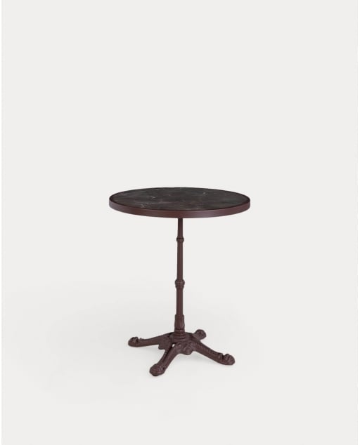 Mesa de Comedor Bistro Redonda de Metal (Ø60 cm) Yona