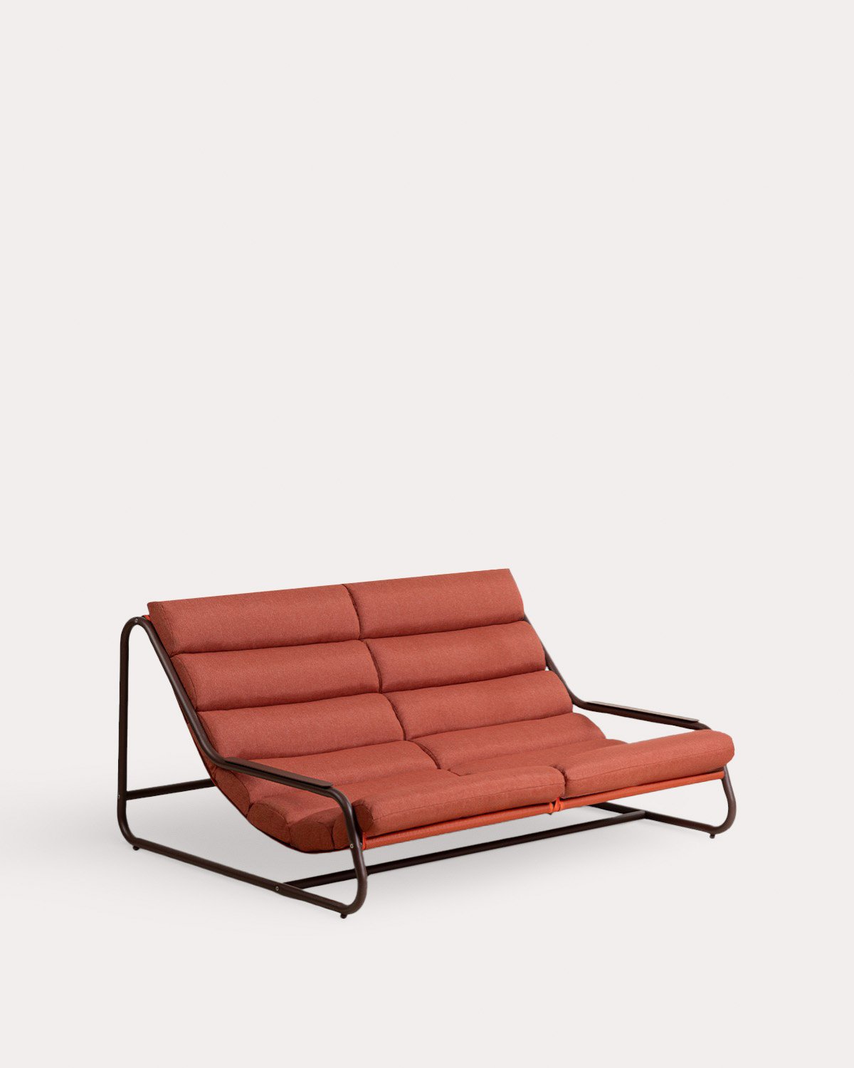 Conjunto Garden com Sofá de 2 Lugares, 2 Poltronas, 1 Mesa de Centro e 1 Mesa Lateral em Metal e Tecido Jazmin, imagem de galeria 3