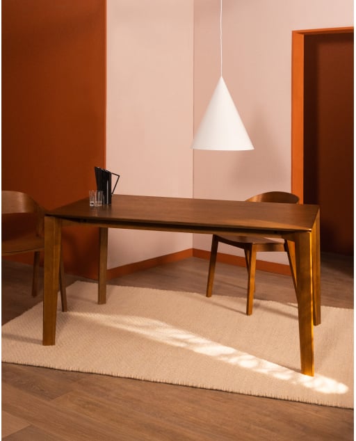 Mesa de Jantar Retangular de Madeira (150x90 cm) Meridel