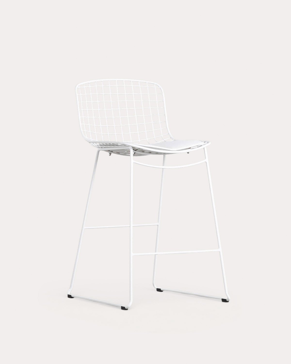 Banco Alto de Metal com Encosto Baixo (66 cm) Aras, imagem de galeria 1