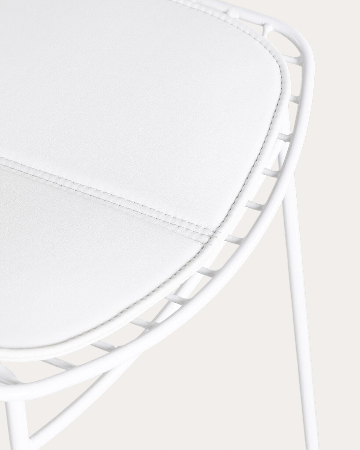 Banco Alto em Aço (65 cm) Encosto Baixo Aras, imagem de galeria 5