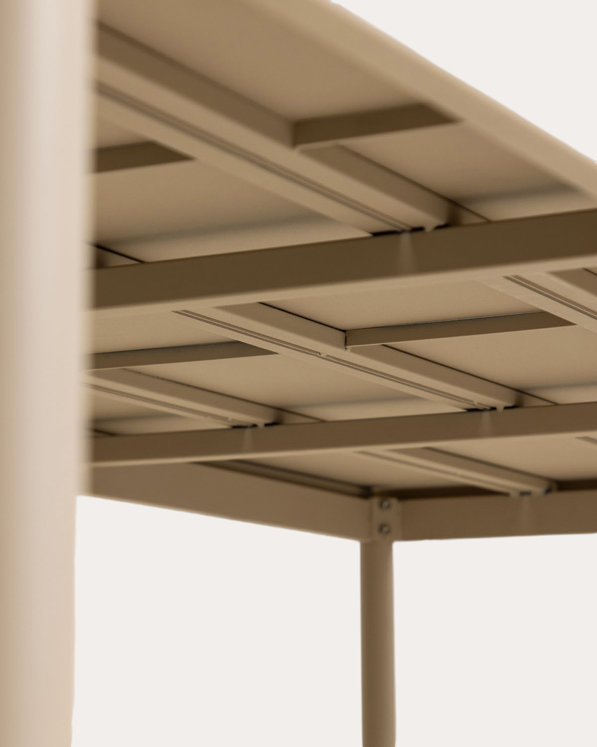 Mesa Retangular de Metal para Exterior (200x90 cm) Dessie, imagem de galeria 4