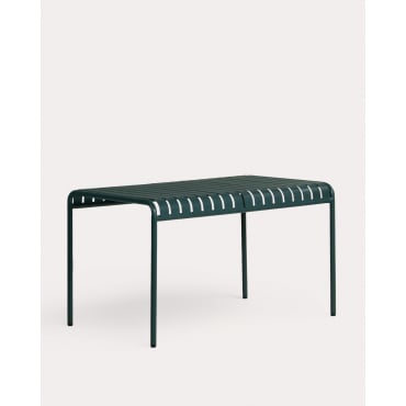 Mesa de Exterior Retangular de Metal (130x80 cm) Tavo Verde Grove - The Masie