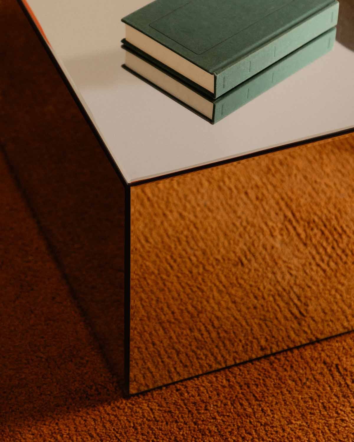 Mesa de Centro Quadrada de Vidro (75x75 cm) Ninel, imagem de galeria 3