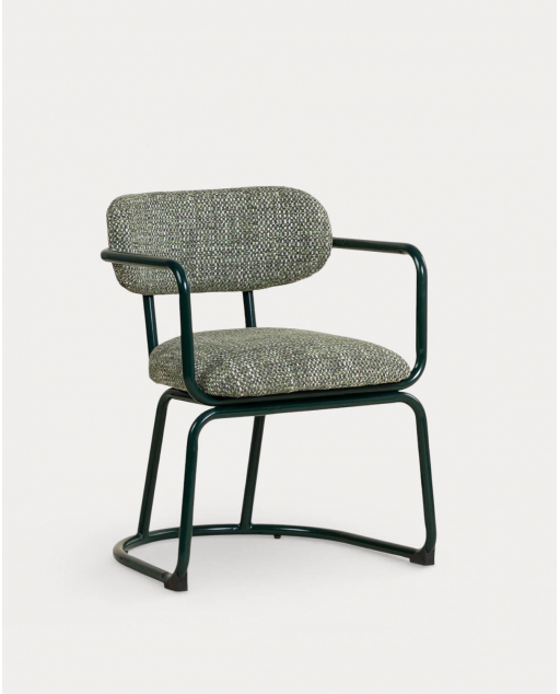 Pack 4 Cadeiras de Jantar em Metal e Tecido Yeray