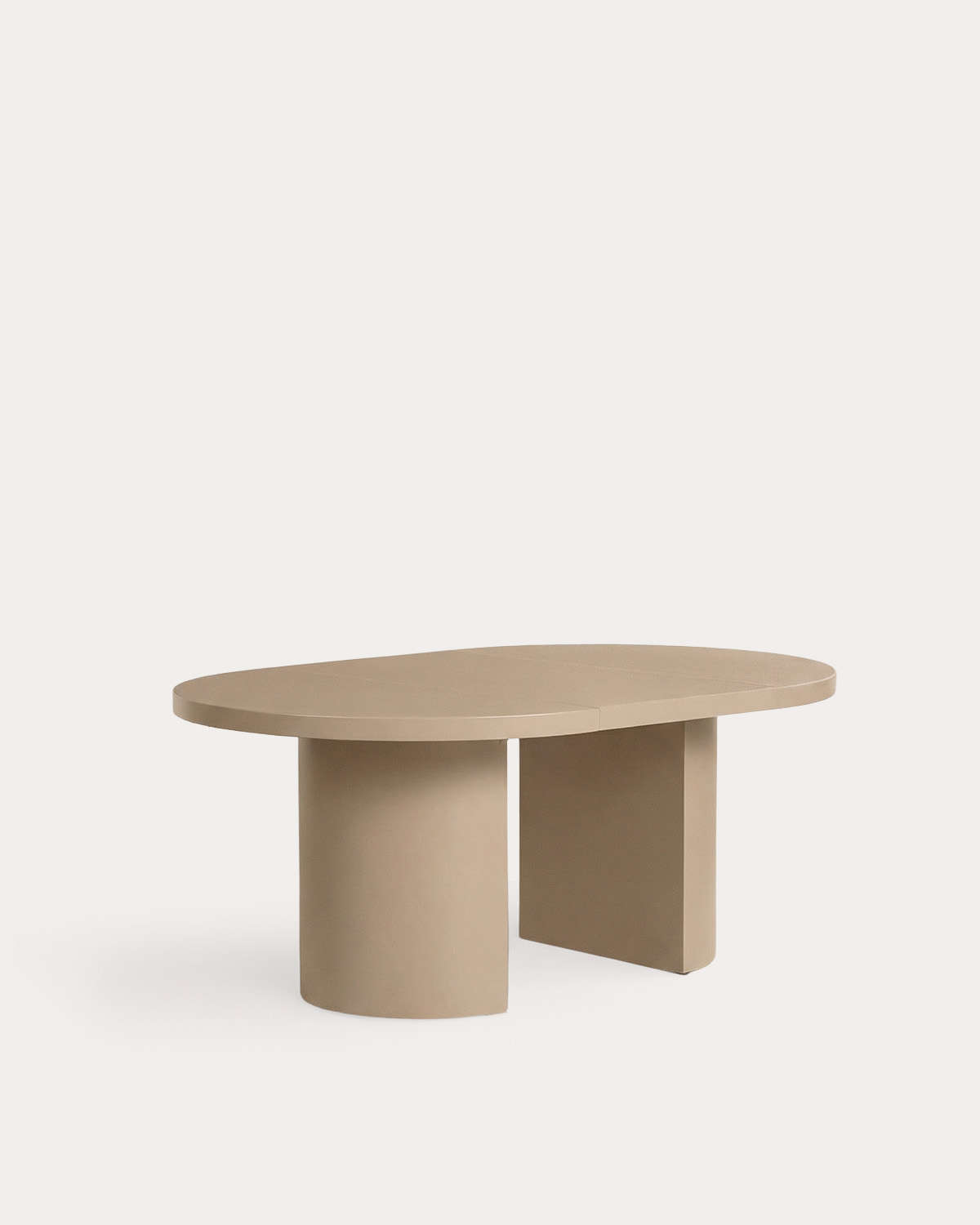 Mesa Redonda Extensível de Alumínio para Exterior (Ø120-240x120 cm) Beca, imagem de galeria 4