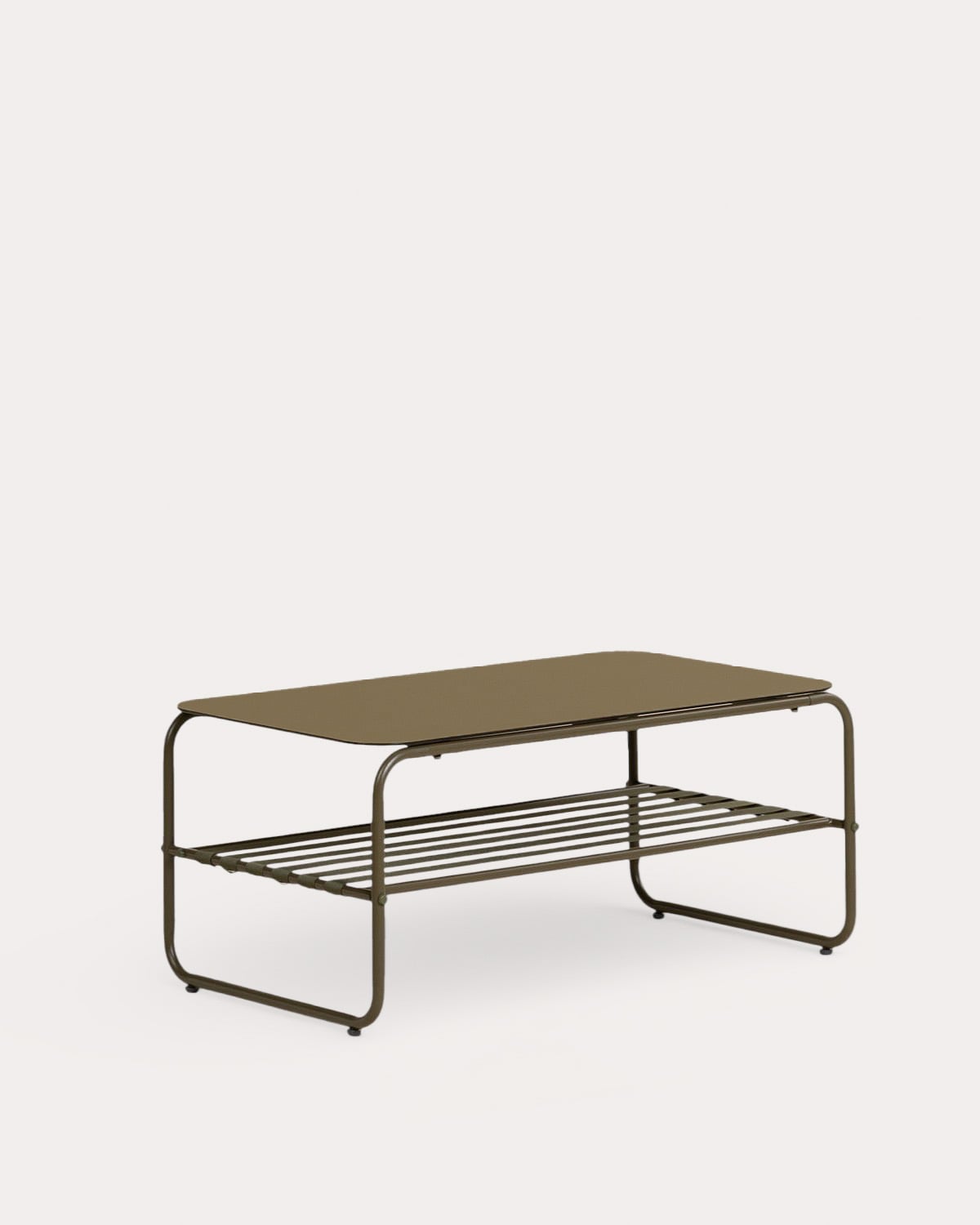 Conjunto de Jardim com Sofá de 2 Lugares, 2 Poltronas e Mesa de Centro em Metal e Tecido Ohiane, imagem de galeria 4